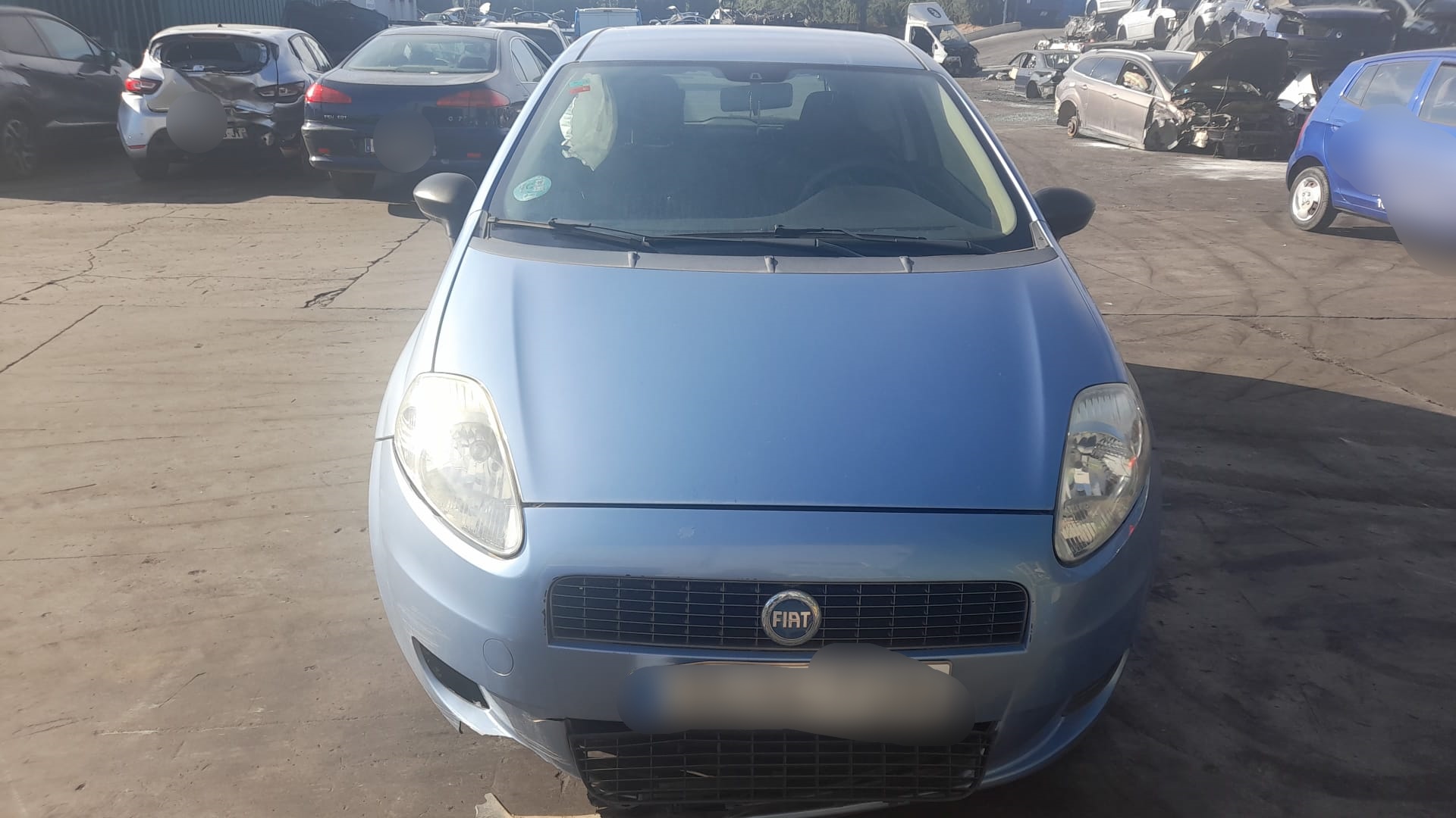 FIAT Grande Punto 1 generation (2006-2008) Двигатель 350A1000 18573799