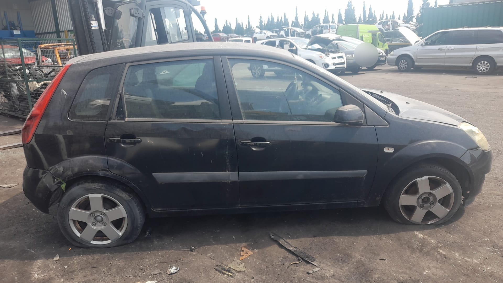 FORD Fiesta 5 generation (2001-2010) Jobb hátsó lámpa  1437625 18550781