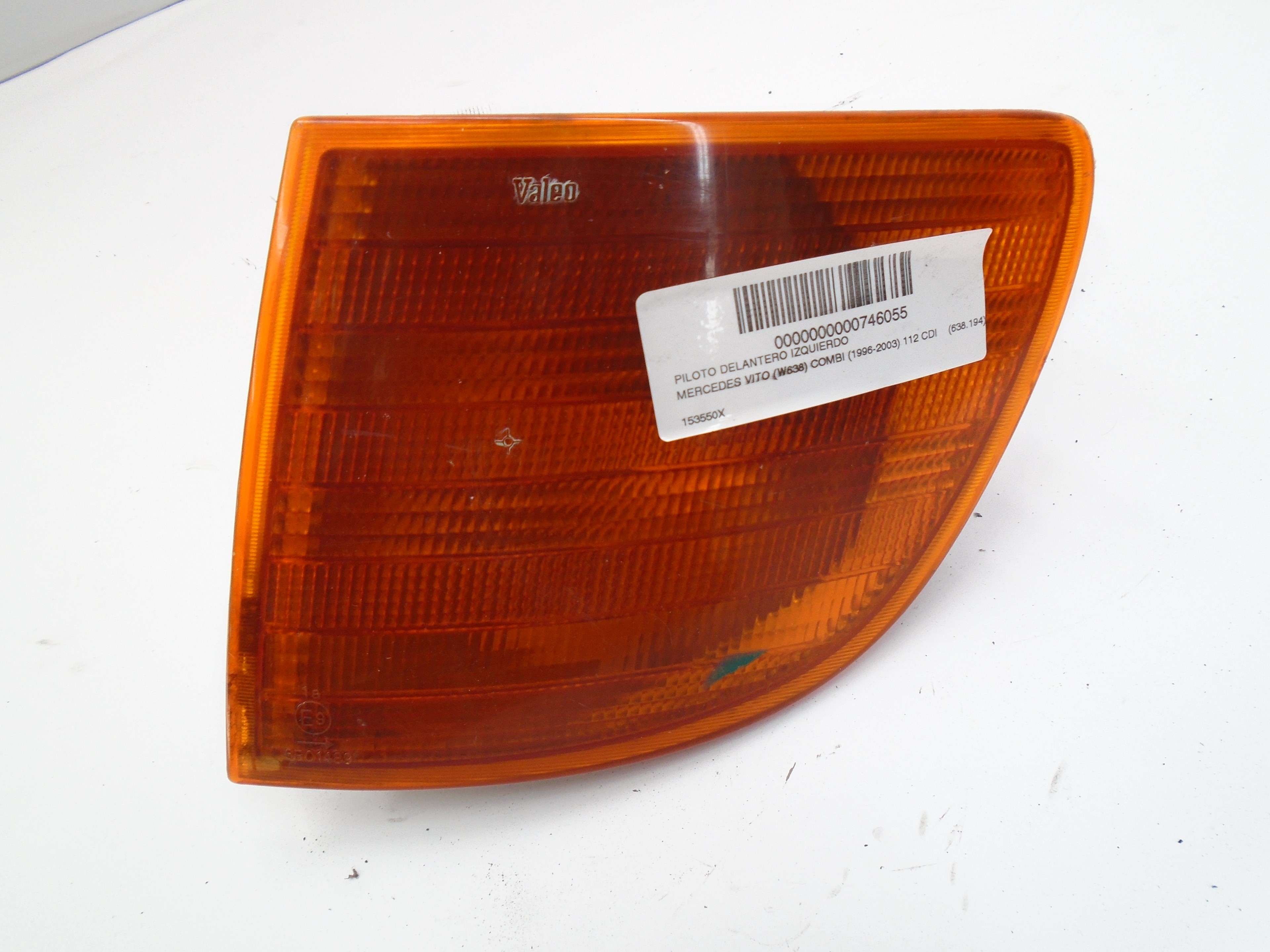 MERCEDES-BENZ Vito W638 (1996-2003) Front left turn light A6388200021 25200703