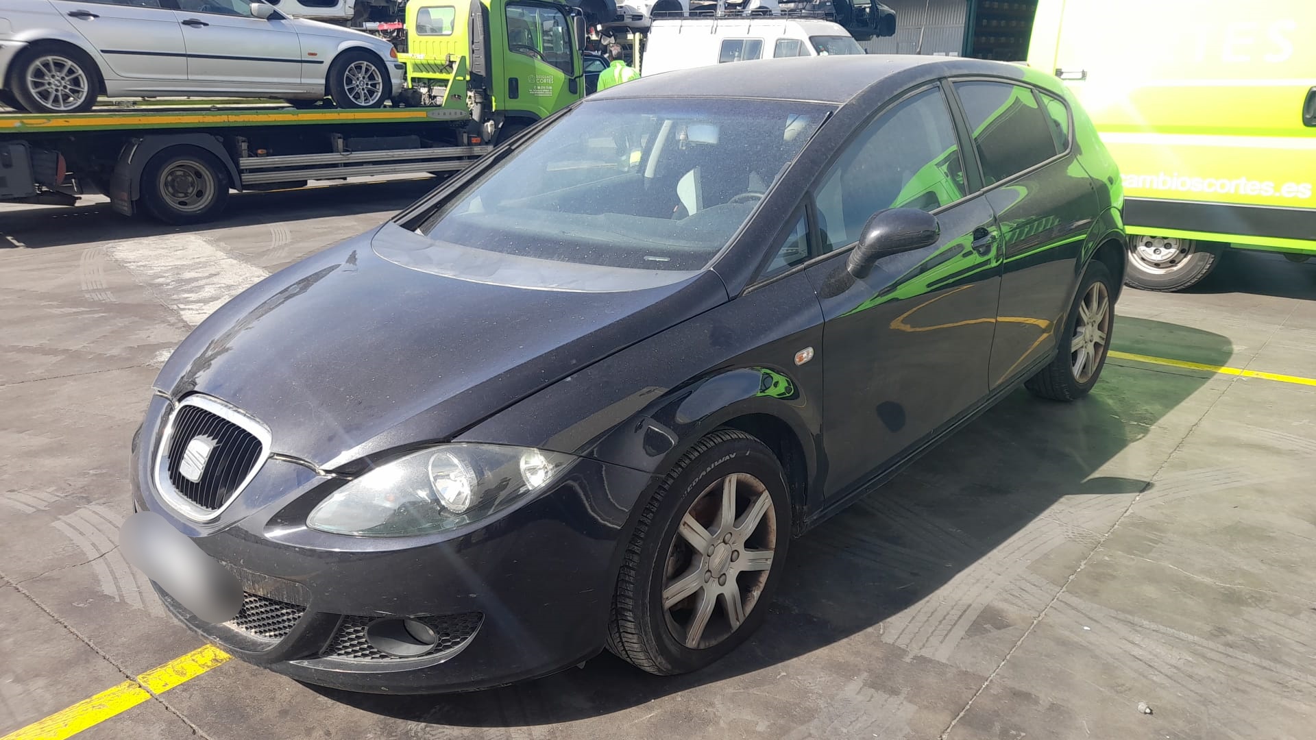 SEAT Leon 2 generation (2005-2012) Замок задніх правих дверей 1P0839016 25825165