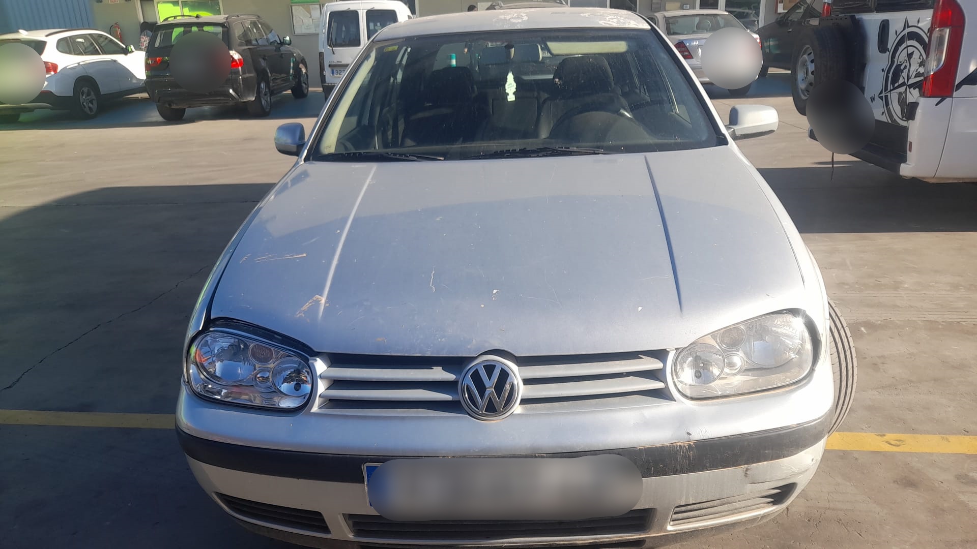 VOLKSWAGEN Golf 4 generation (1997-2006) Galinės dešinės durys 1J6833056F 24017358