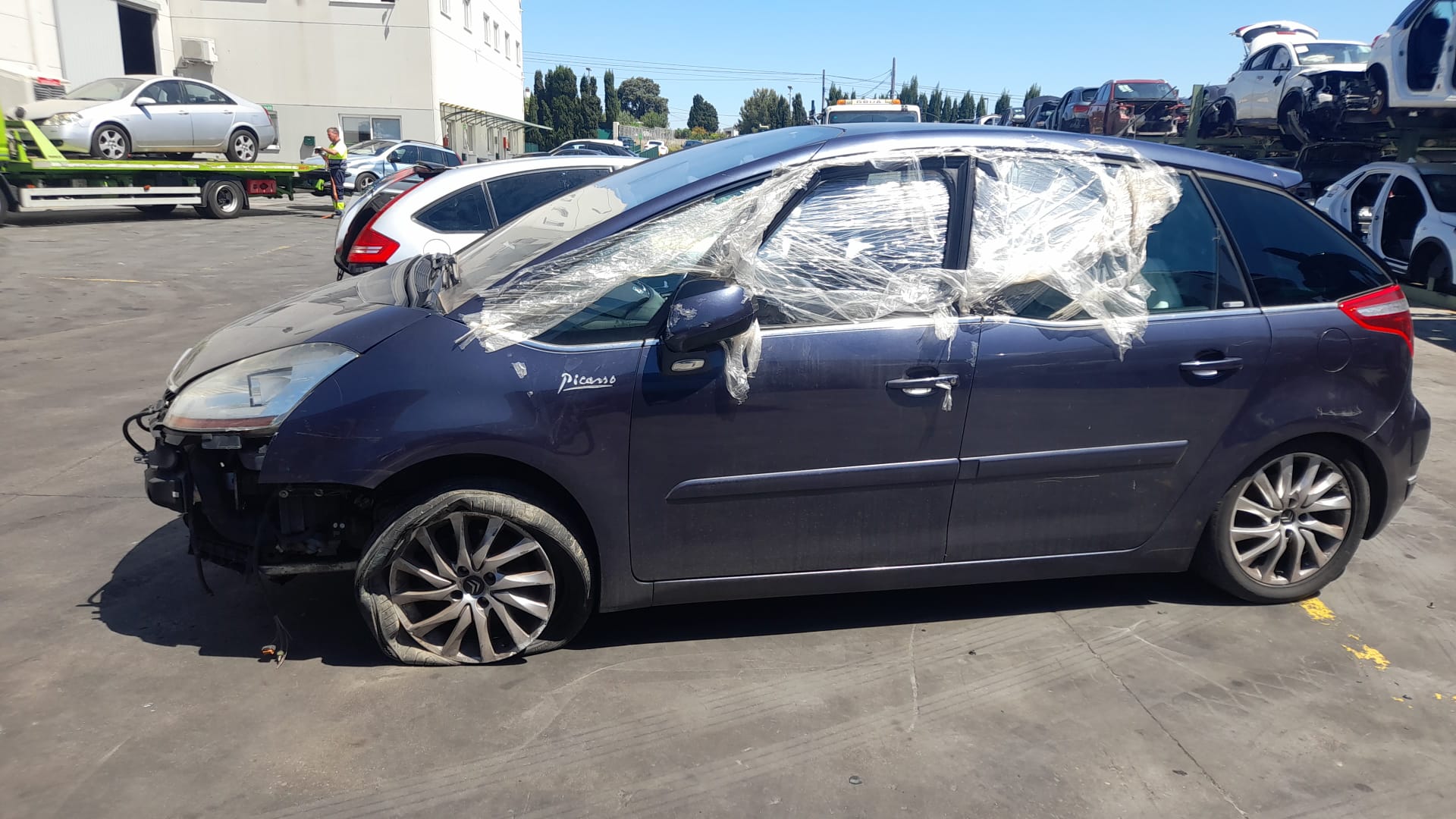 CITROËN C4 Picasso 1 generation (2006-2013) Motora vadības bloks 5WS40615AT 18551511