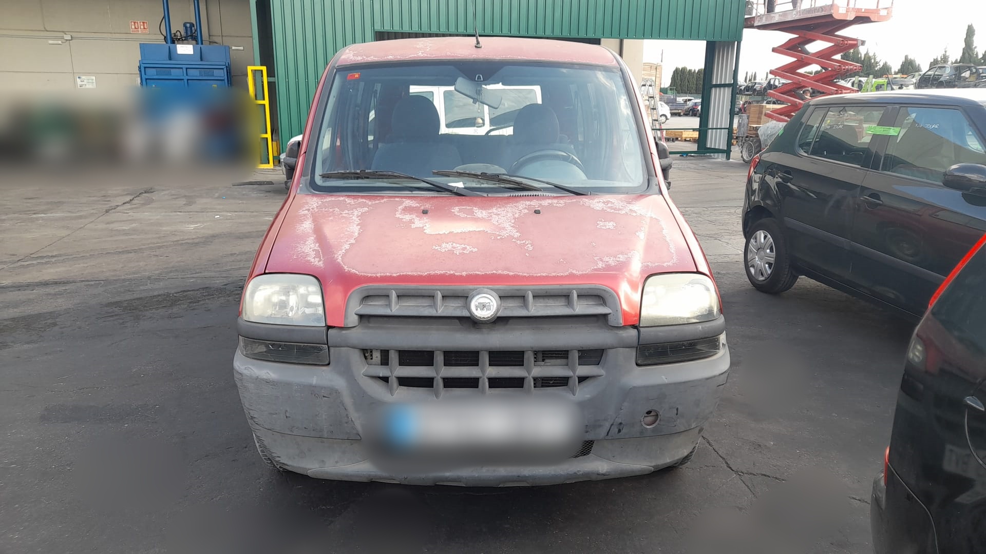 FIAT Doblo 1 generation (2001-2017) Kreisās puses bīdāmās durvis 51934381 23652166