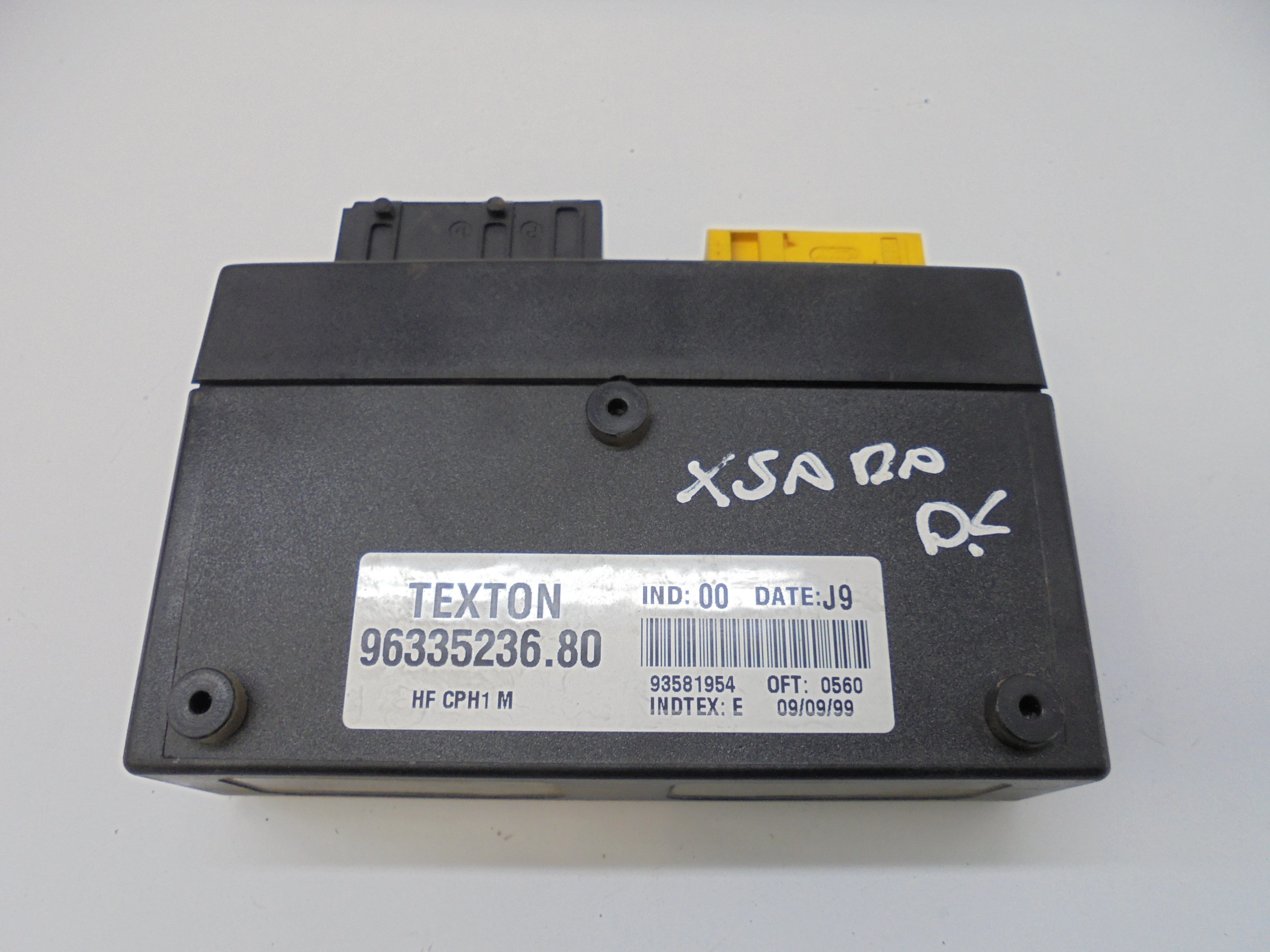 CITROËN Xsara 1 generation (1997-2004) Other Control Units 9633523680 18528143