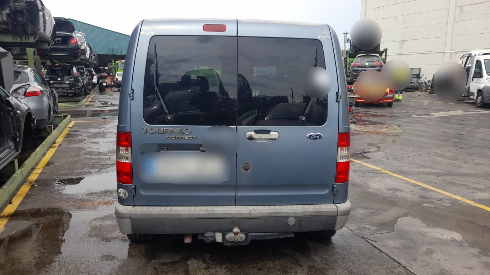 FORD Transit Connect 1 generation (2002-2024) Ступица передняя правая 1439603 25177756