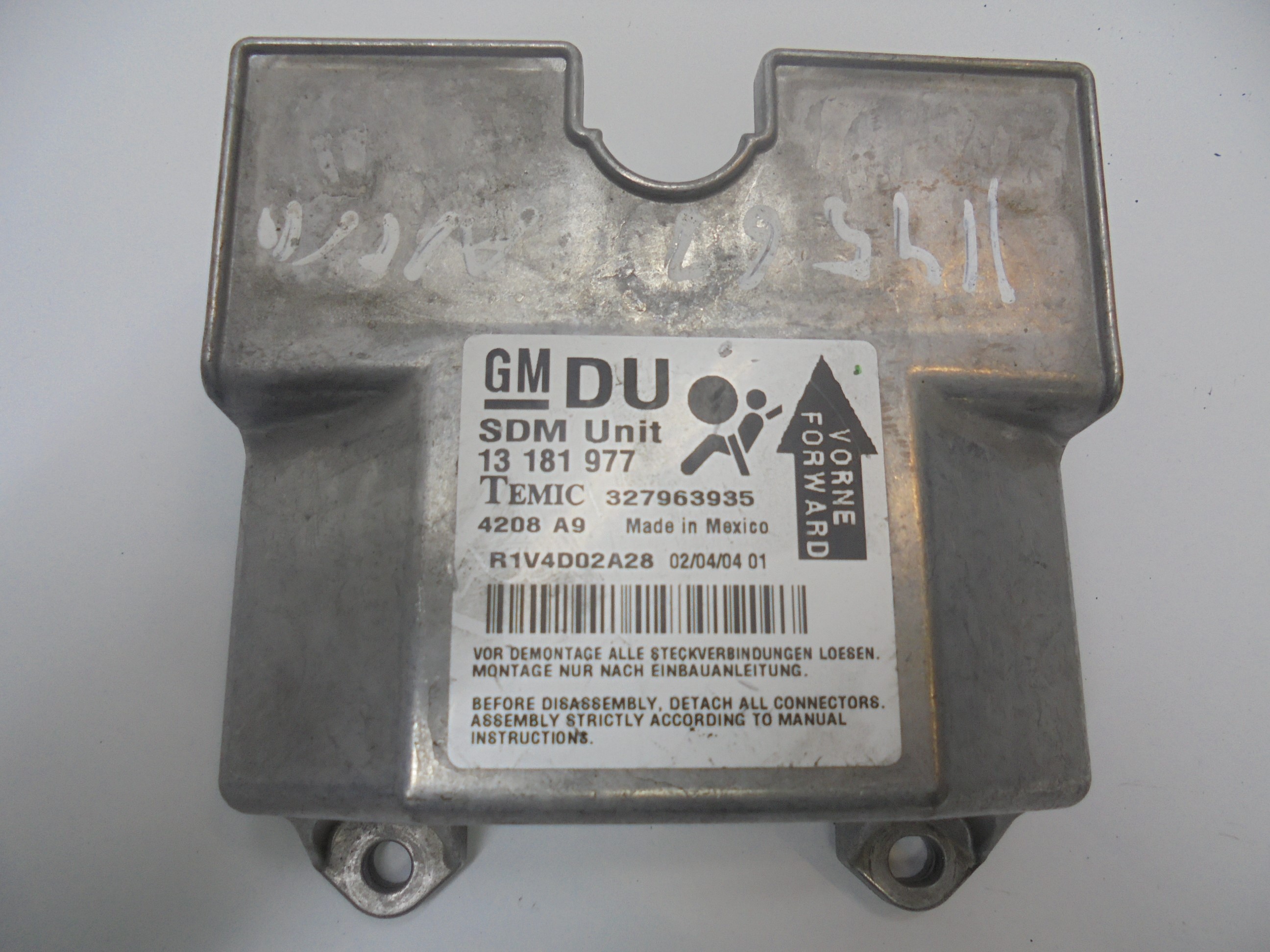 OPEL Astra J (2009-2020) Блок SRS 13181977 18541310