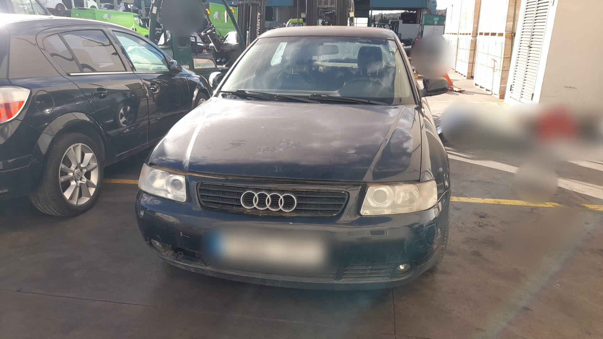 AUDI A3 8L (1996-2003) Priekšējais bamperis 8L0807111AN 23798683