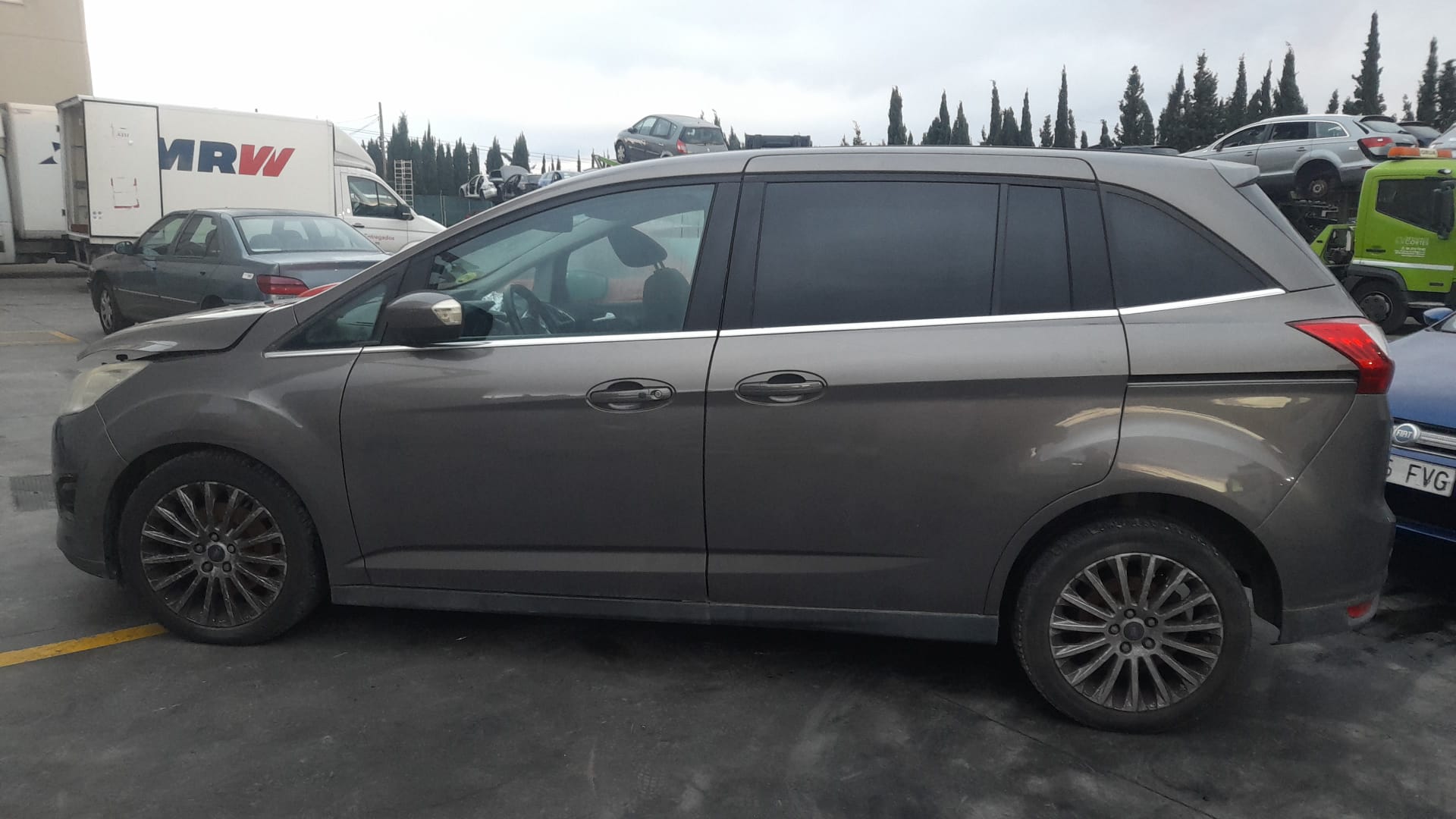 FORD C-Max 2 generation (2010-2019) Стеклоподъемник передней левой двери 2270529 18613607