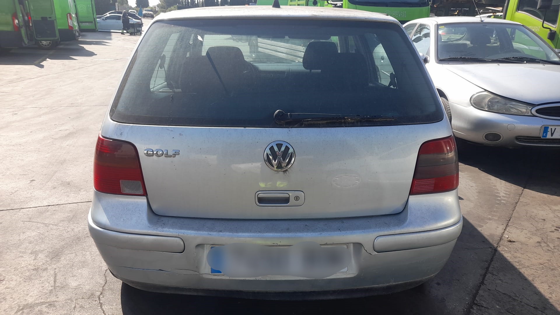 VOLKSWAGEN Golf 4 generation (1997-2006) Стъклоповдигач на задна лява врата 1J4839462F 25170243