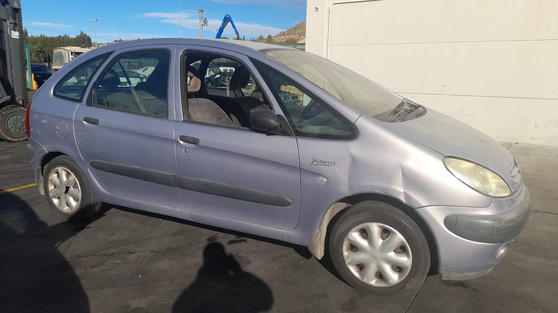 CITROËN Xsara Picasso 1 generation (1999-2010) Крыло переднее левое 7840Q0 24024308