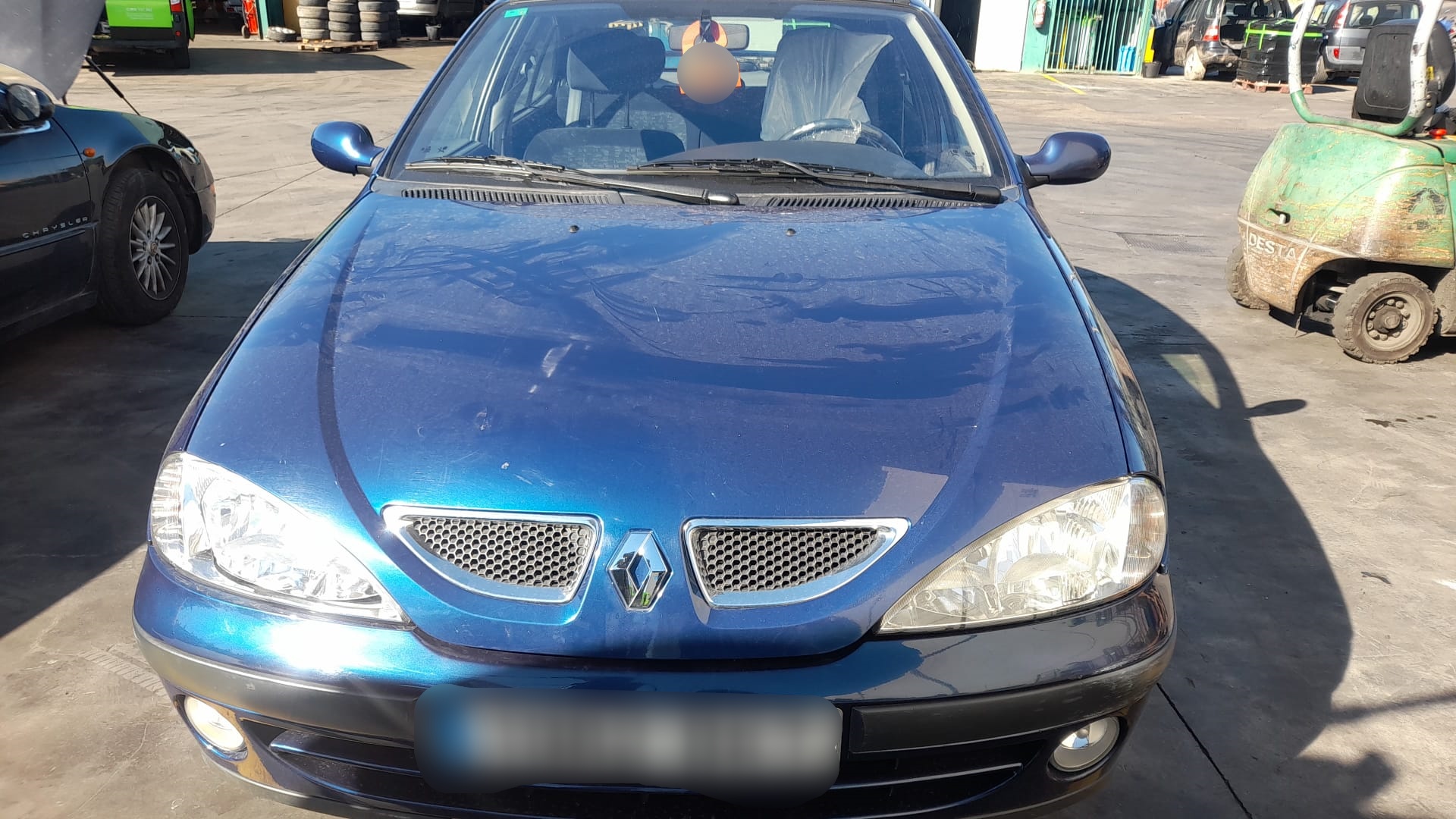 RENAULT Megane 1 generation (1995-2003) Priekinis bamperis(buferis) 7701471764 24008824