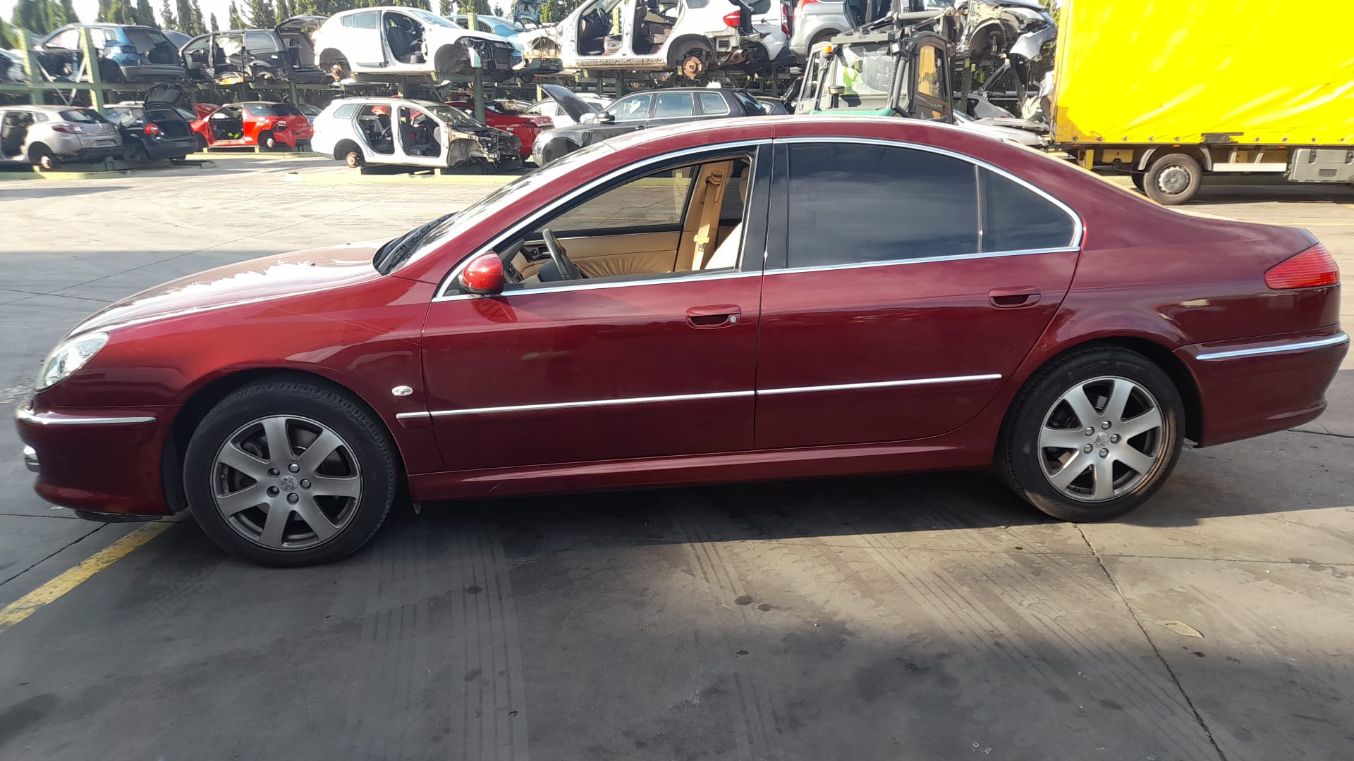 PEUGEOT 607 1 generation (2000-2008) Дверь задняя правая 9008C6 21064258