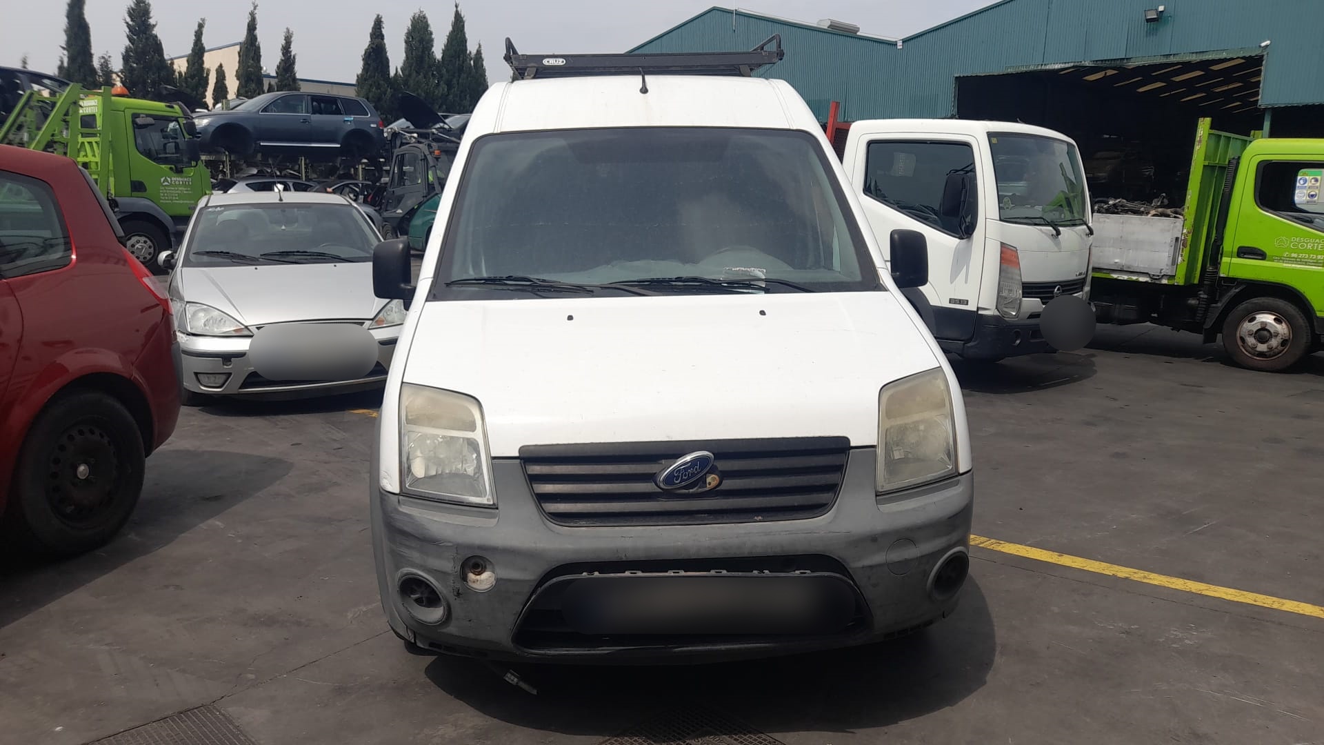 FORD Transit Connect 1 generation (2002-2024) Передняя правая дверь 5147241 20141632