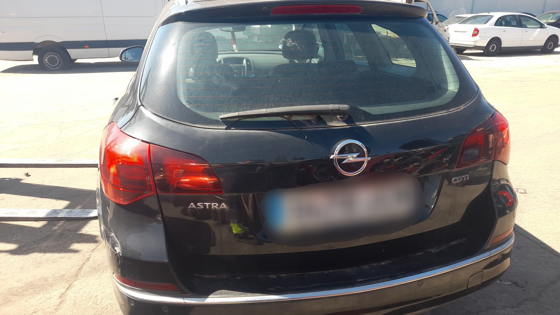 OPEL Astra J (2009-2020) Πίσω προφυλακτήρας 1404568 24547260