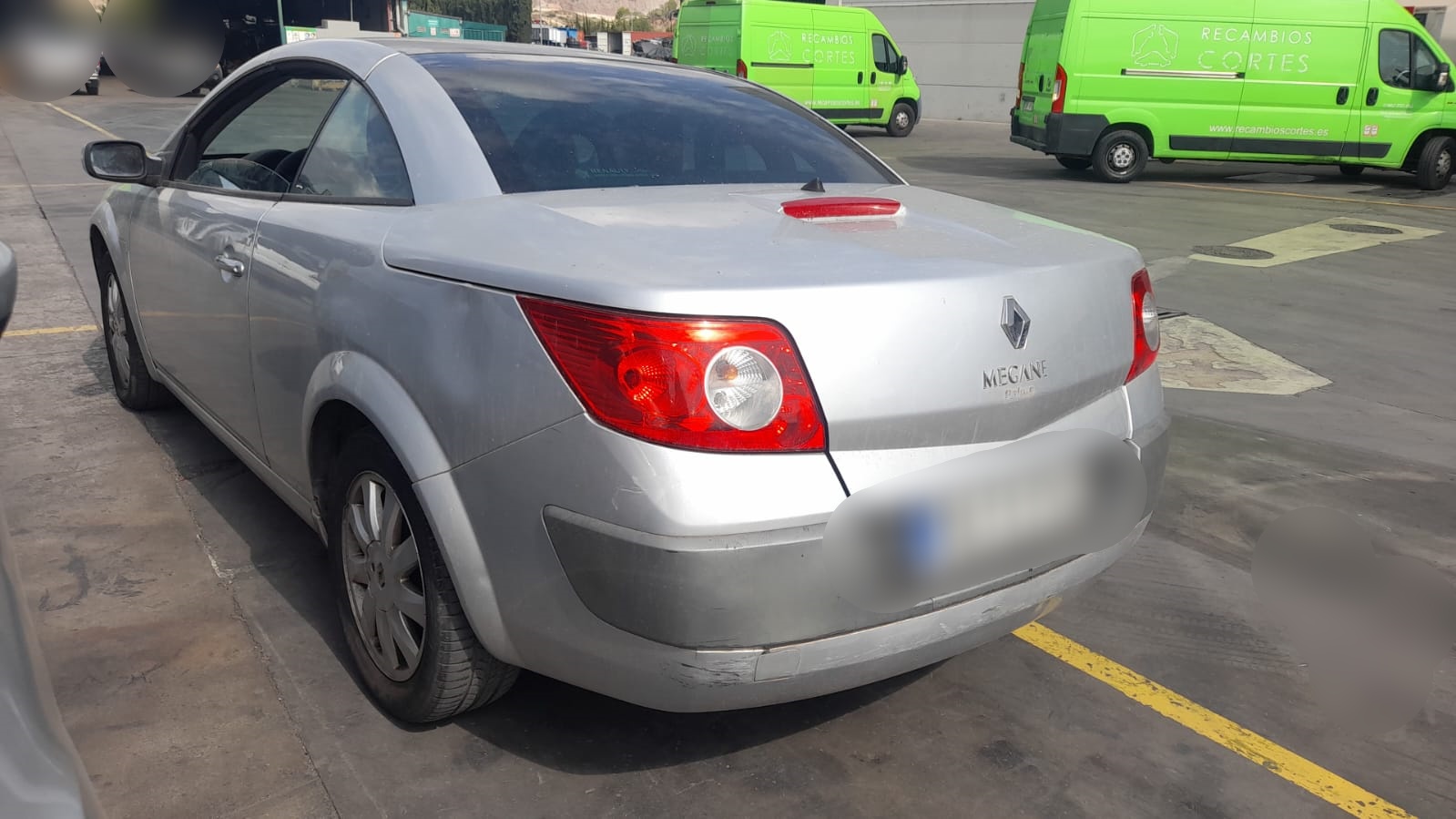 RENAULT Megane 2 generation (2002-2012) Фонарь задний левый 8200142688 26602590