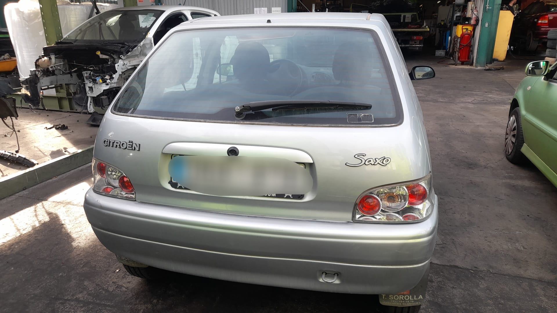 CITROËN Saxo 2 generation (1996-2004) Передняя правая дверь 9004H3 18614298