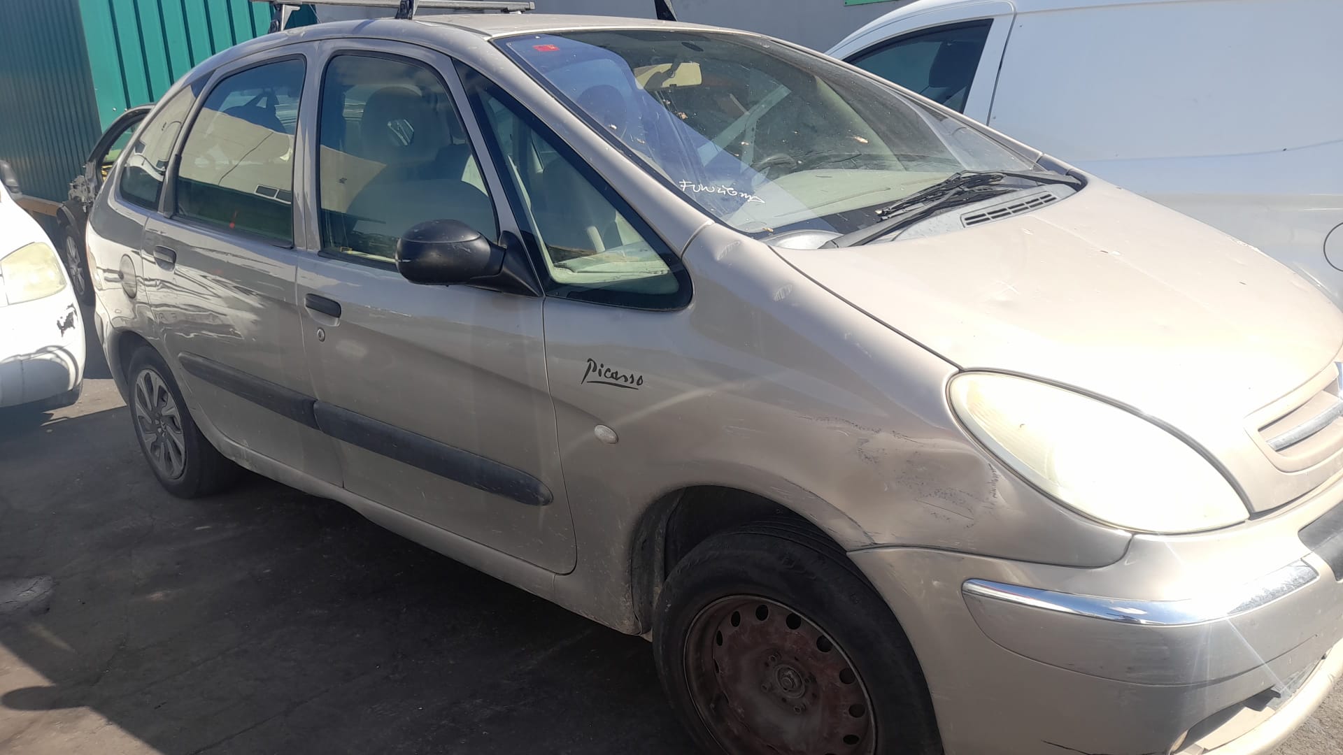 CITROËN Xsara Picasso 1 generation (1999-2010) Крыло переднее левое 7840Q0 25221208