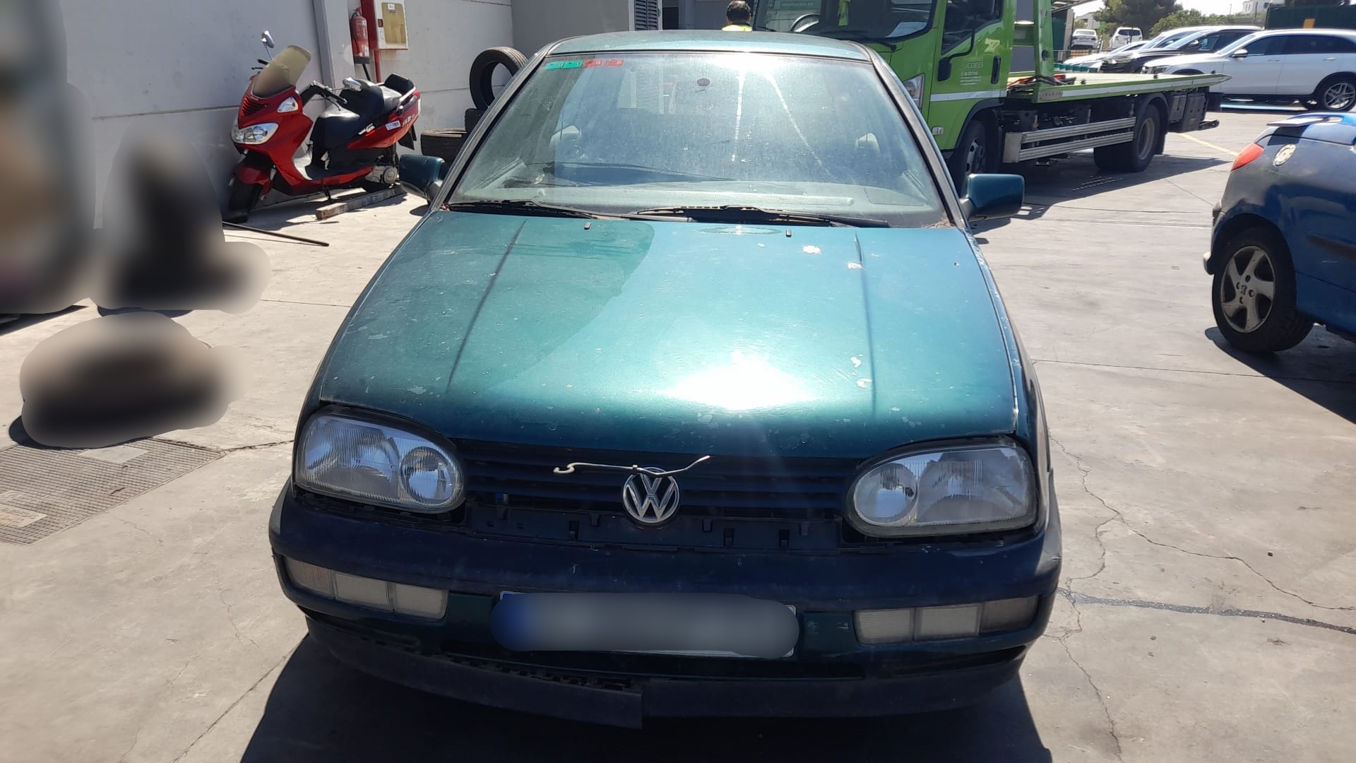 VOLKSWAGEN Golf 3 generation (1991-1998) Предна дясна врата 1H3831056A 21193030