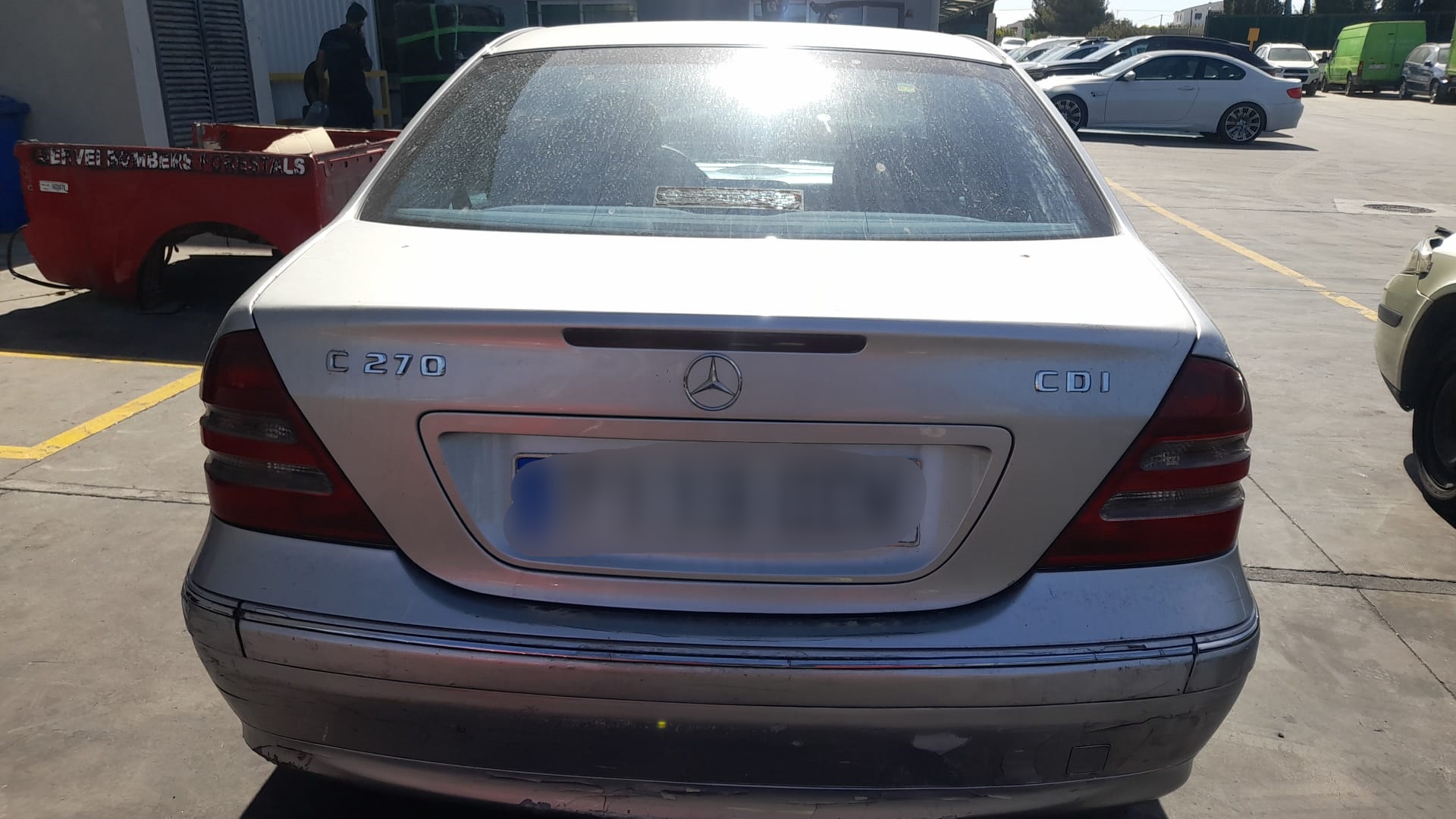 MERCEDES-BENZ C-Class W203/S203/CL203 (2000-2008) Стеклоподъемник задней левой двери 0130822008, A2038202942 18656494