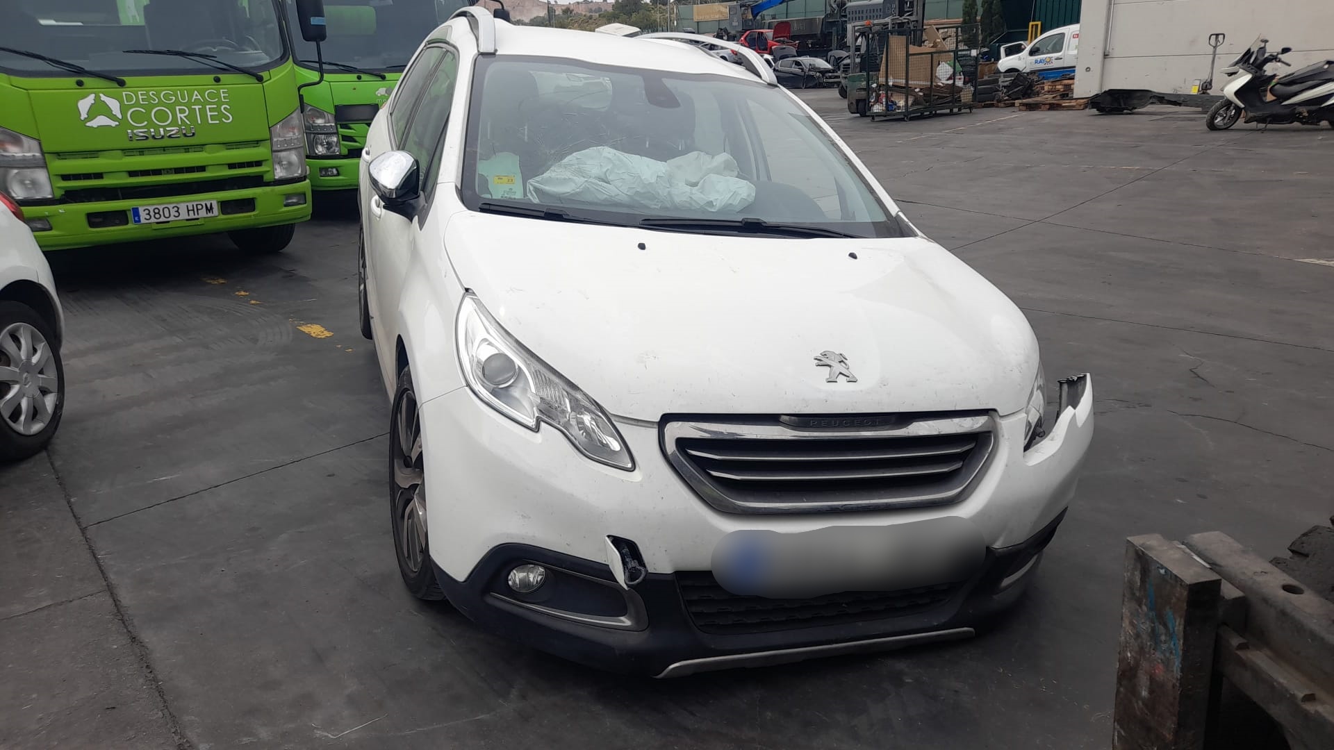 PEUGEOT 2008 1 generation (2013-2020) Fűtésventilátor 1608182080 25157909