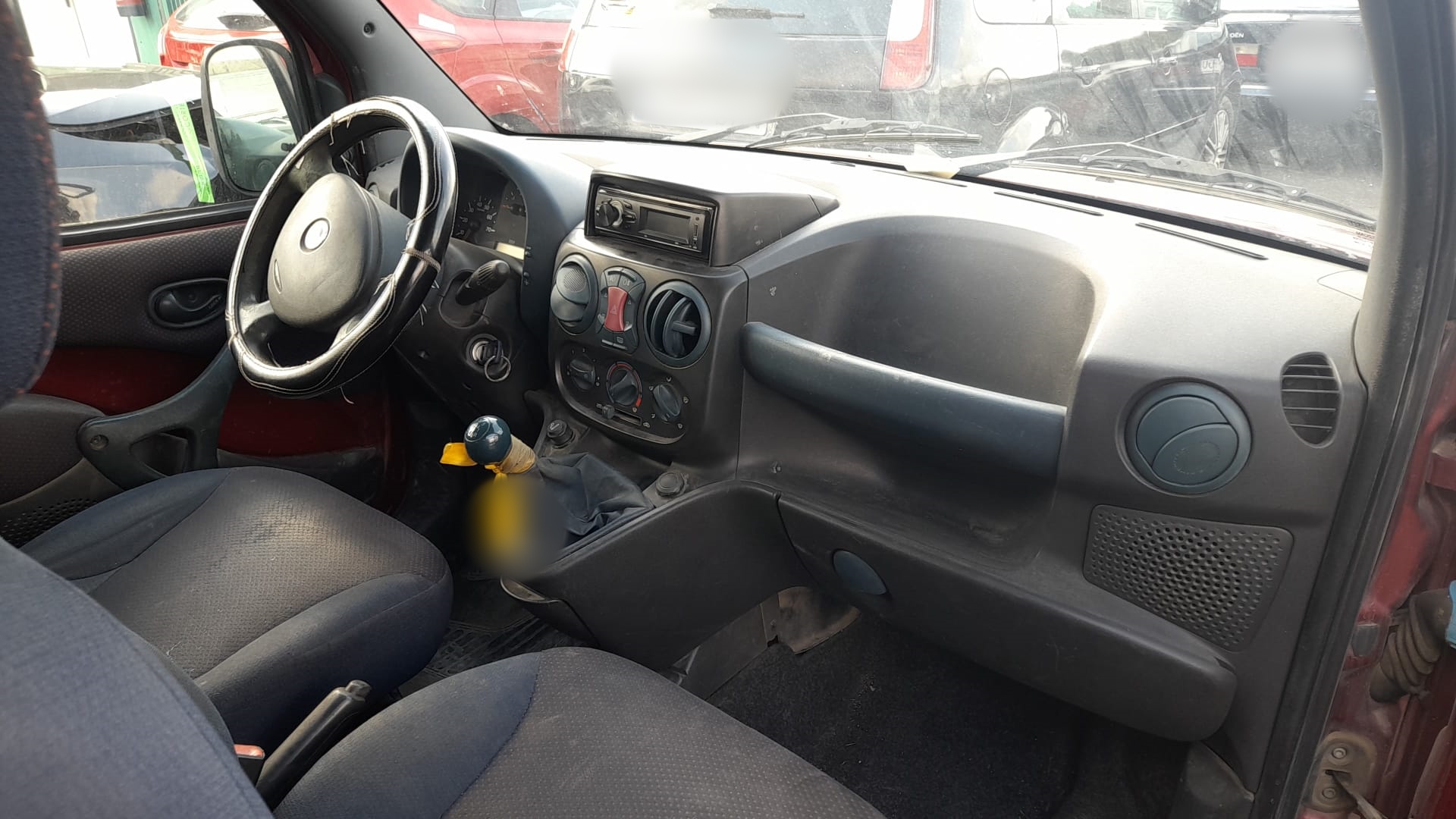 FIAT Doblo 1 generation (2001-2017) Kreisās puses bīdāmās durvis 51934381 23652166