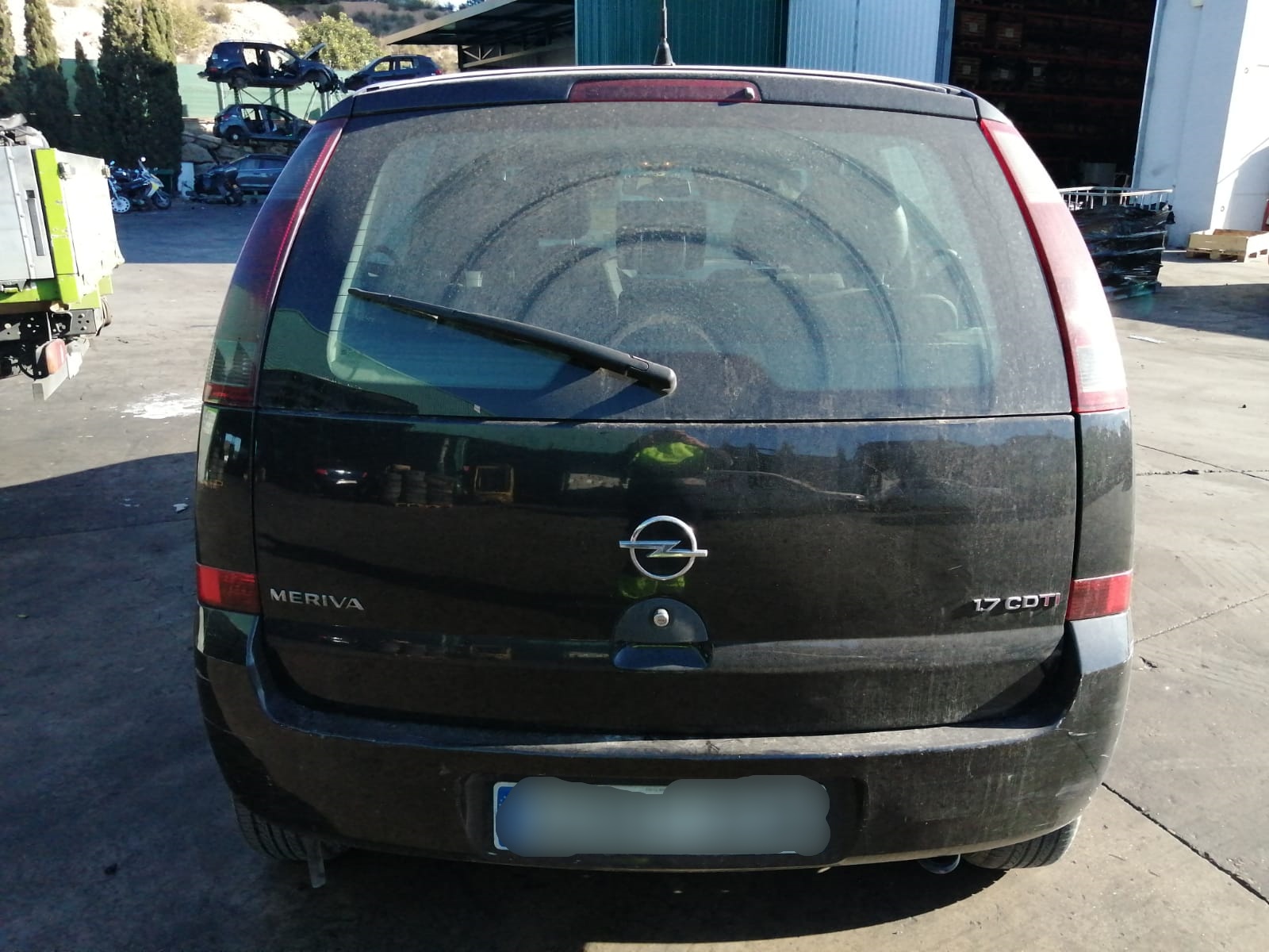 OPEL Meriva 1 generation (2002-2010) Első merevítő rúd 93368357 18533250