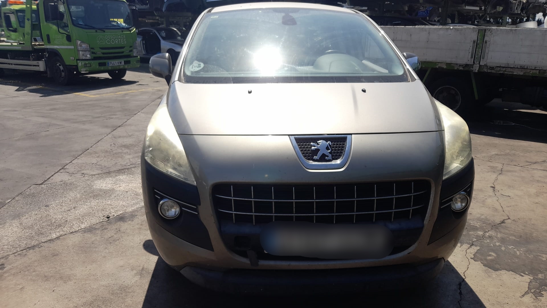 PEUGEOT 3008 1 generation (2010-2016) Bagklap vinduesviskermotor 6405JQ 24023082