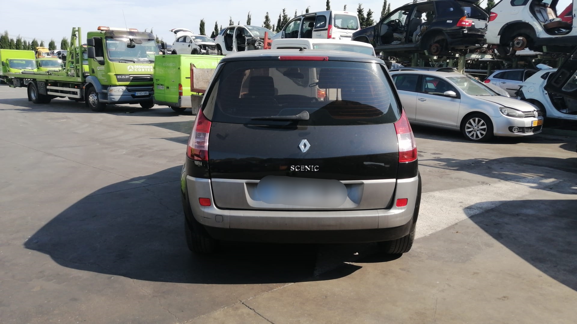 RENAULT Scenic 2 generation (2003-2010) Ușă spate stânga 7751475408 18550002