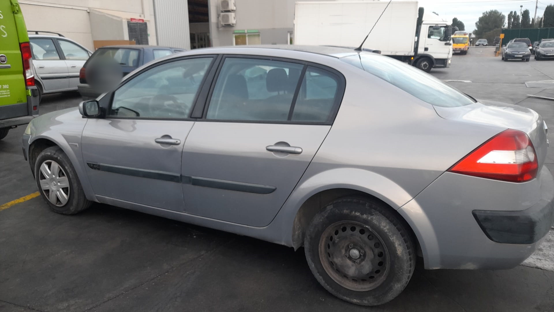 RENAULT Megane 2 generation (2002-2012) Mécanisme d'essuie-glace avant 8200036921, PINS:4 24026567