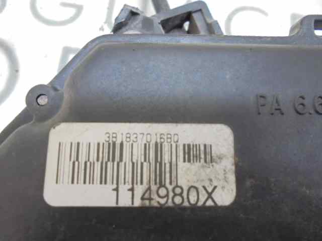 SKODA Fabia 6Y (1999-2007) Serrure de porte avant droite 3B1837016CC 18444090