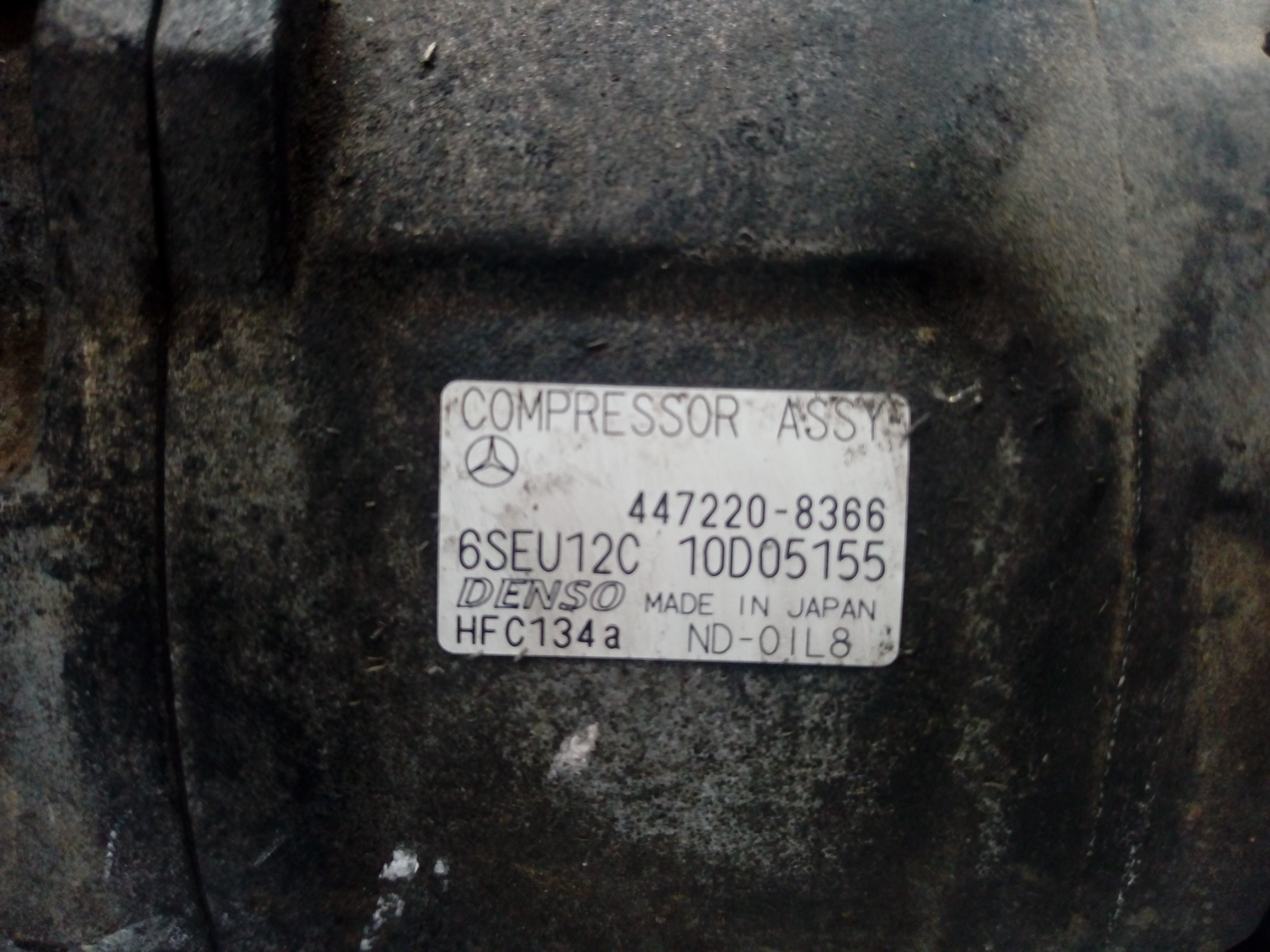 VAUXHALL A-Class W168 (1997-2004) Hасос кондиционера A0002307911 18566782