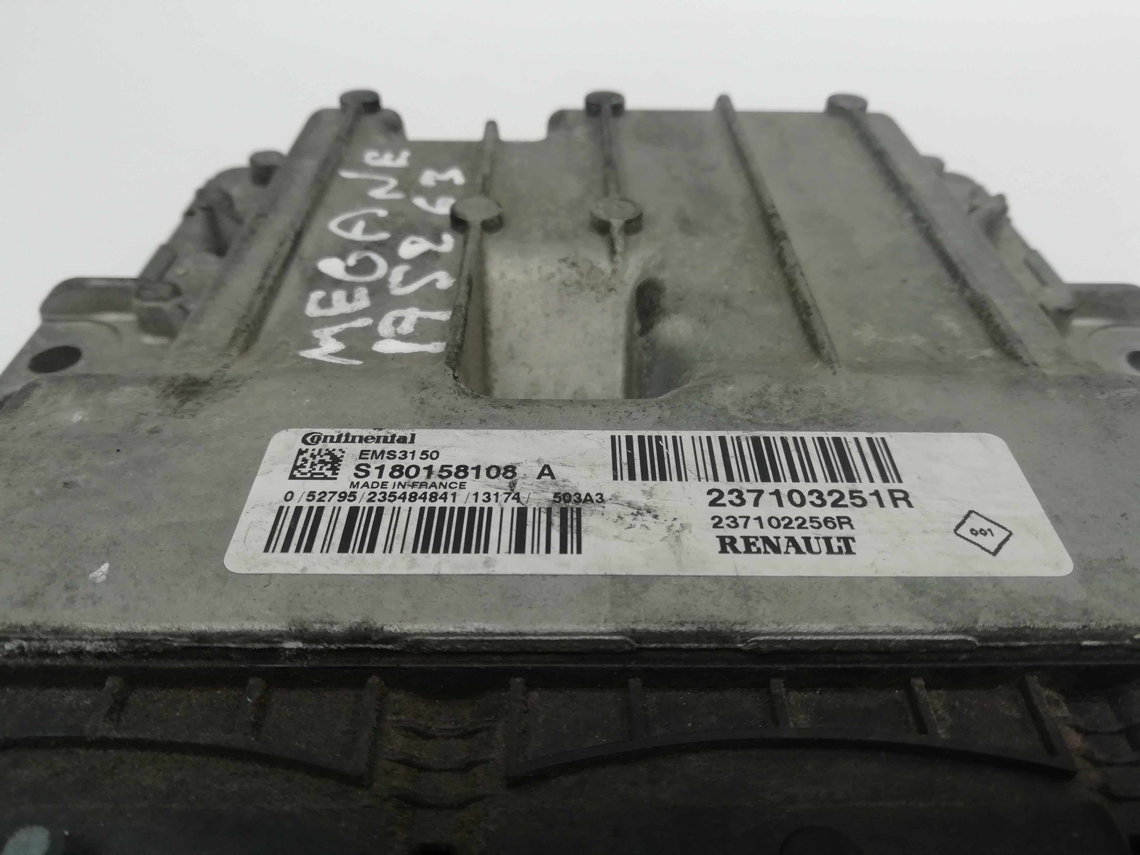 RENAULT Megane 3 generation (2008-2020) Engine Control Unit ECU 237103251R 18605141