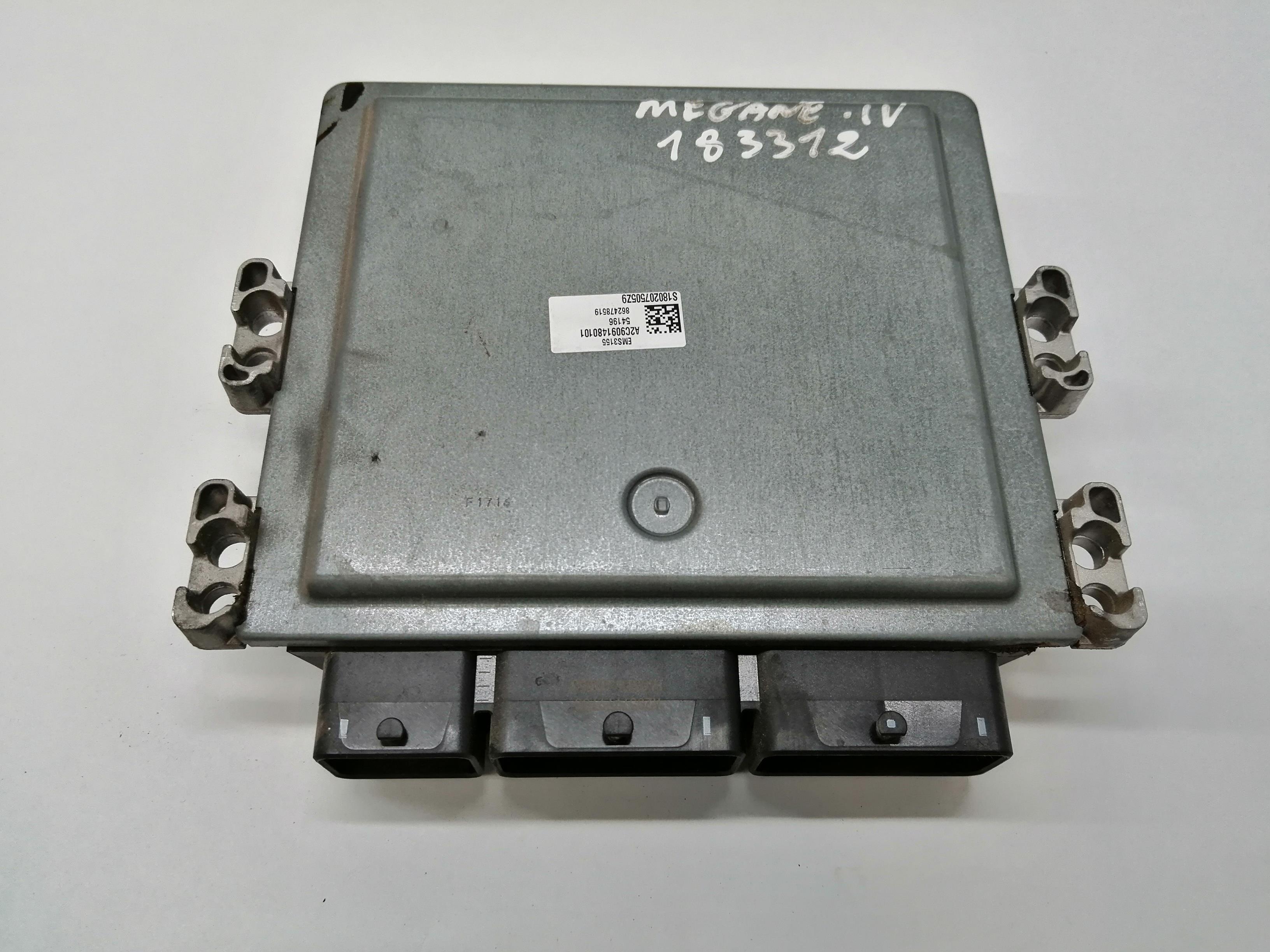 RENAULT Megane 3 generation (2008-2020) Engine Control Unit ECU 237106288R, S180206145A 24020528