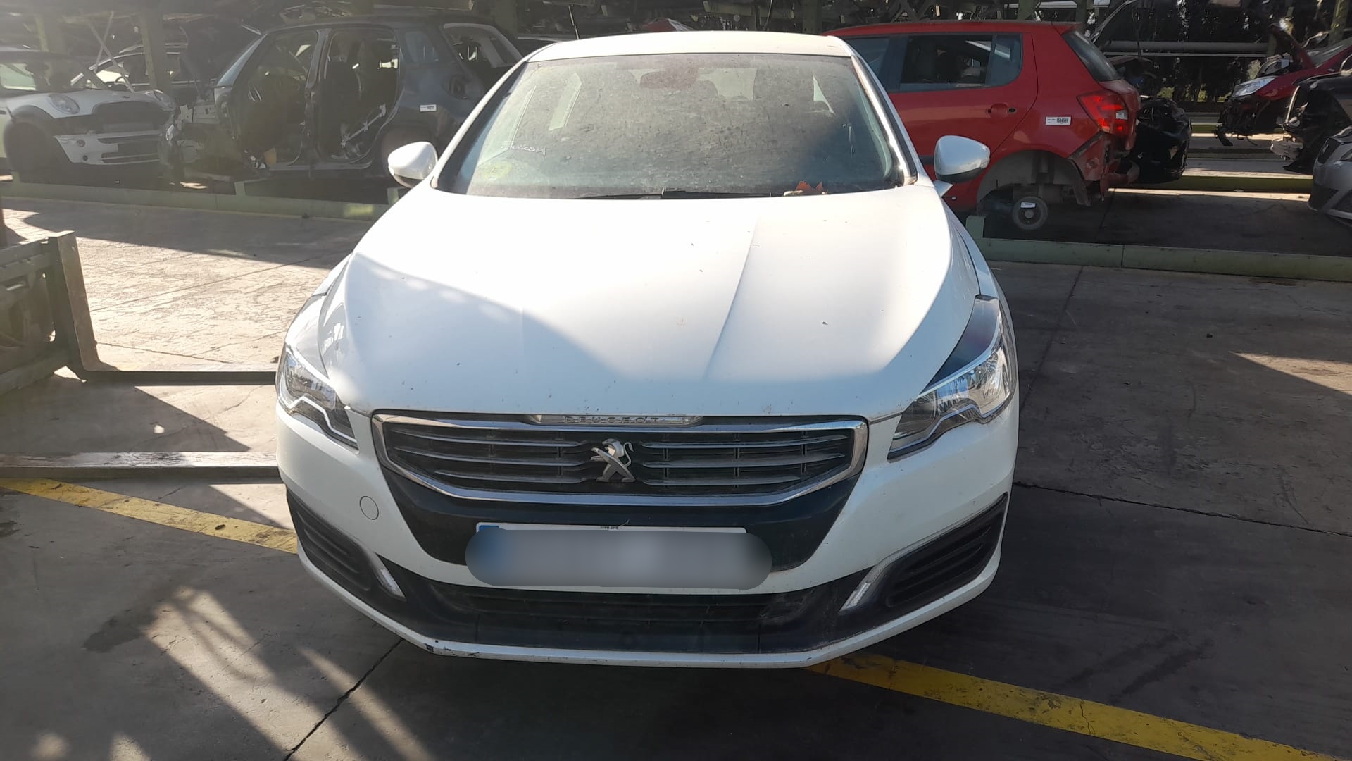 PEUGEOT 508 1 generation (2010-2020) Крышка багажника 8606A8 18354605