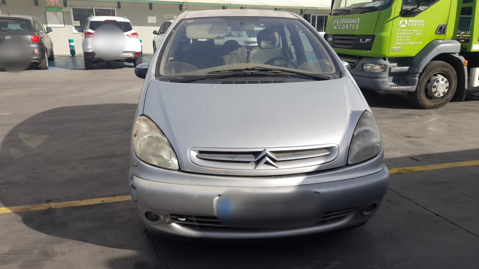 CITROËN Xsara Picasso 1 generation (1999-2010) Левая противотуманка переднего бампера 6204AA 24020332