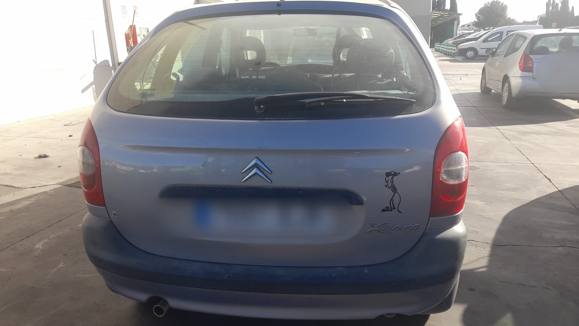 CITROËN Xsara Picasso 1 generation (1999-2010) Крыло переднее левое 7840Q0 24024308