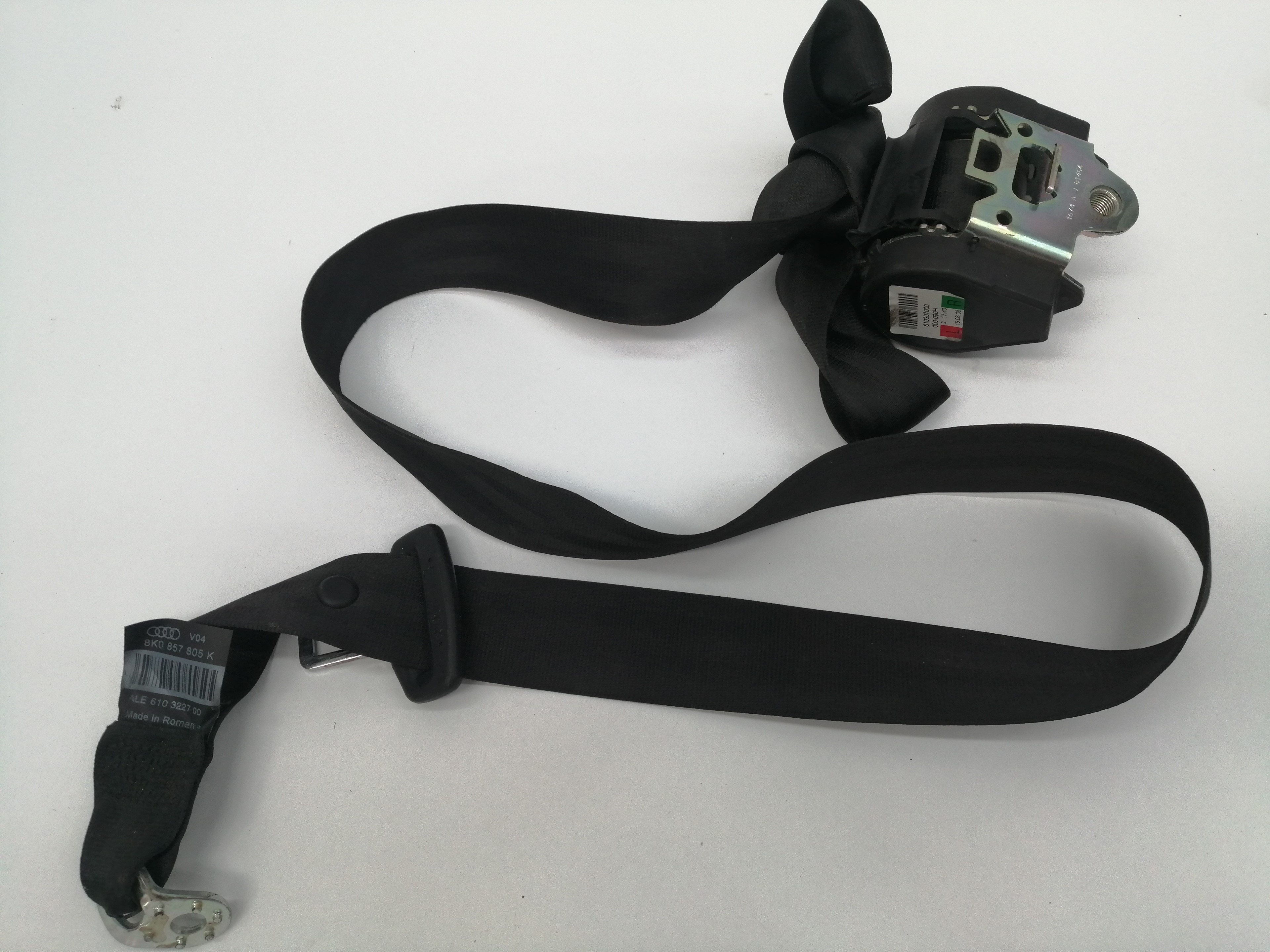 AUDI A5 Sportback 8T (2009-2011) Rear Left Seatbelt 8K0857805P 24013748