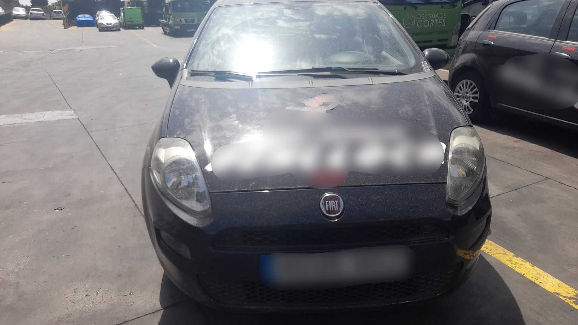 FIAT Punto 3 generation (2005-2020) Centura de siguranta stânga față 735501771 24017335