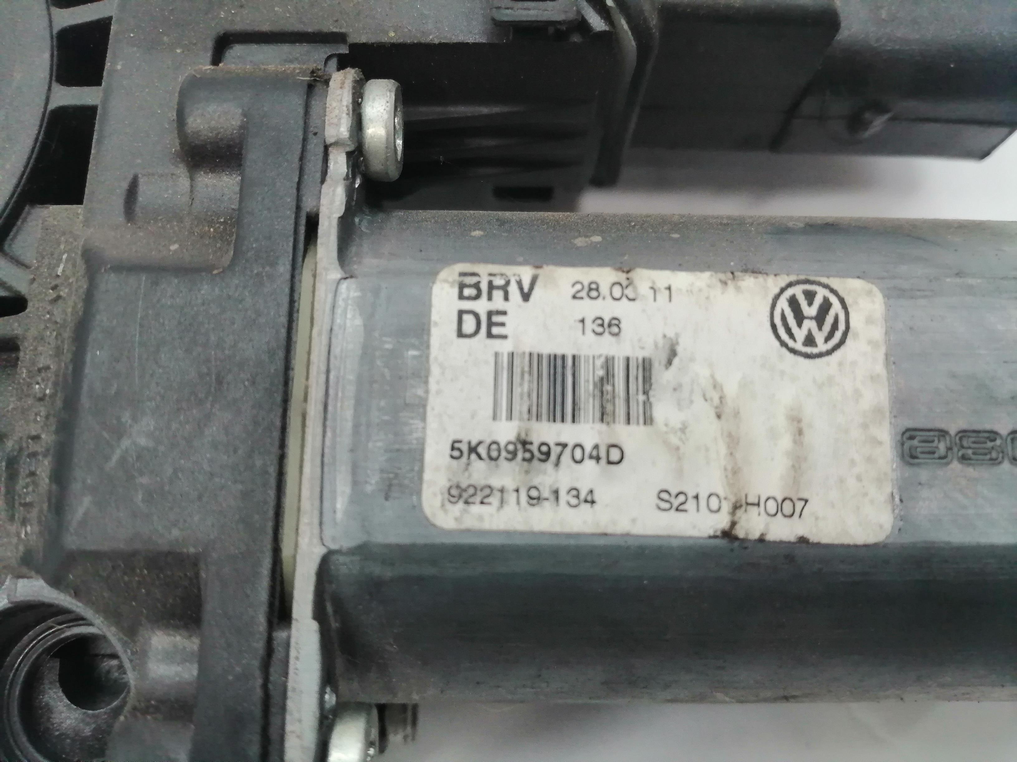 CHEVROLET Golf 6 generation (2008-2015) Rear Right Door Window Control Motor 5K0959704D,5K0959704D 24018806