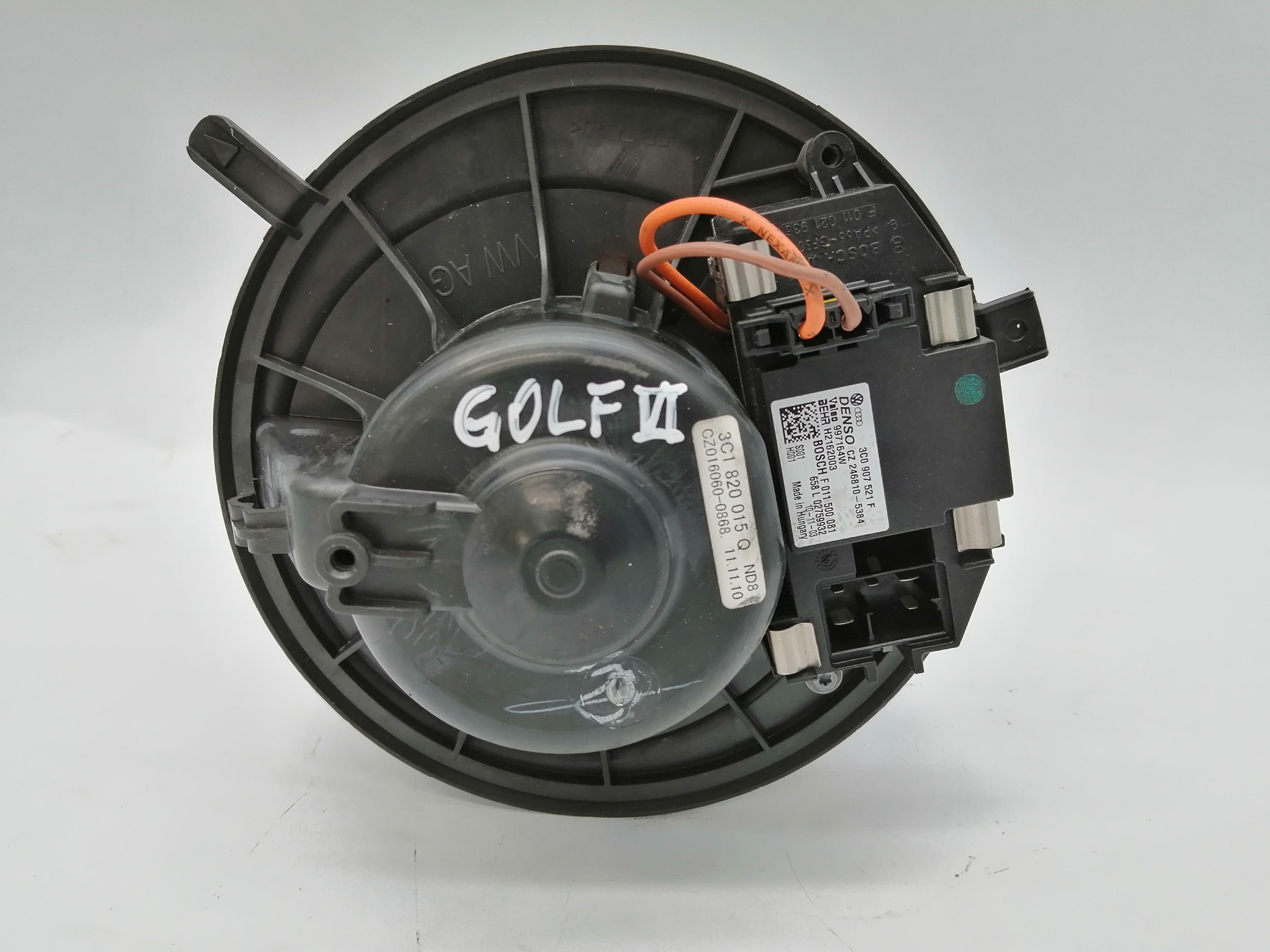 VOLKSWAGEN Golf 6 generation (2008-2015) Нагревательный вентиляторный моторчик салона 1K1820015J 24020674