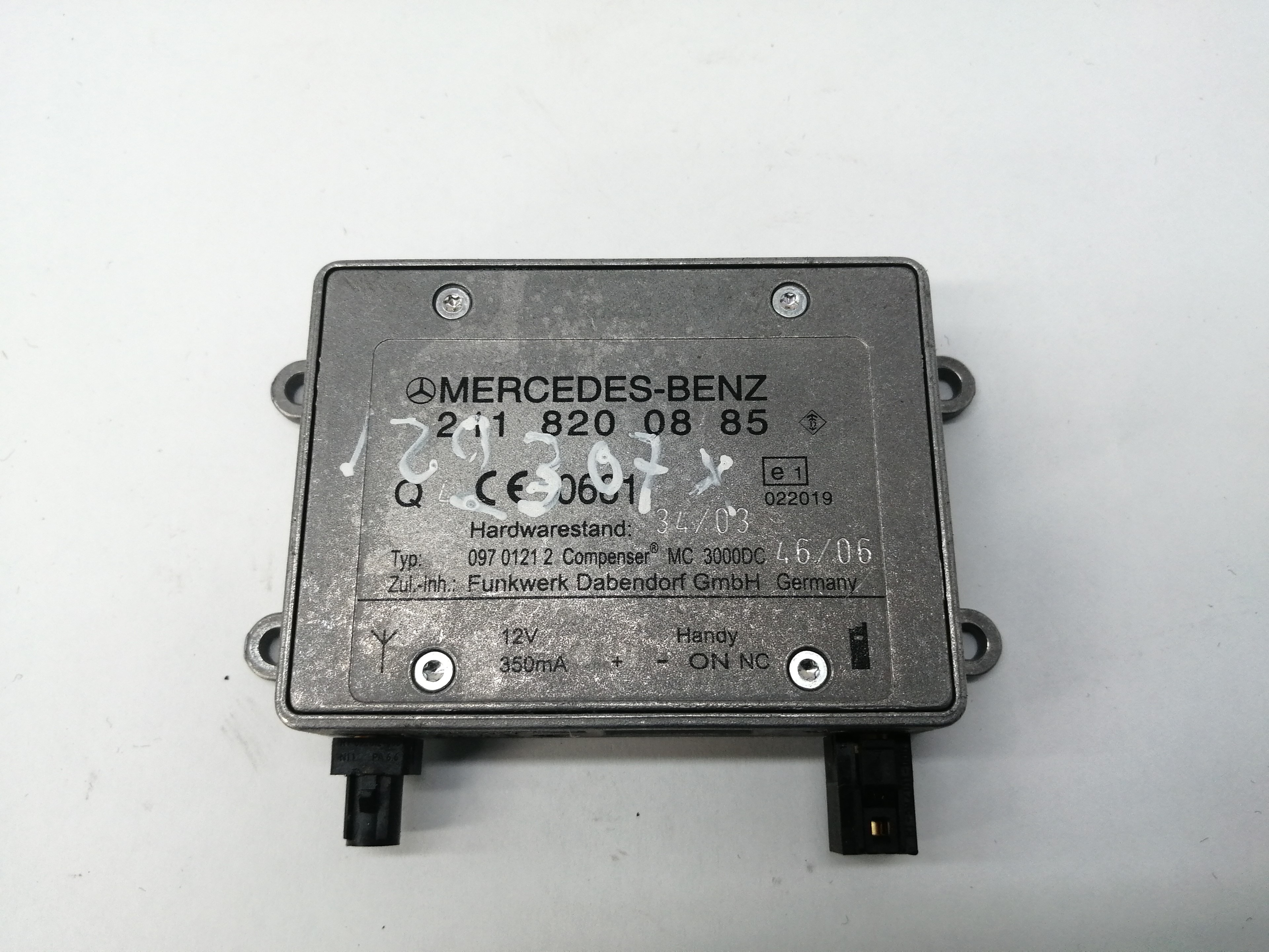 MERCEDES-BENZ S-Class W221 (2005-2013) Other Control Units A2118200885 18615723