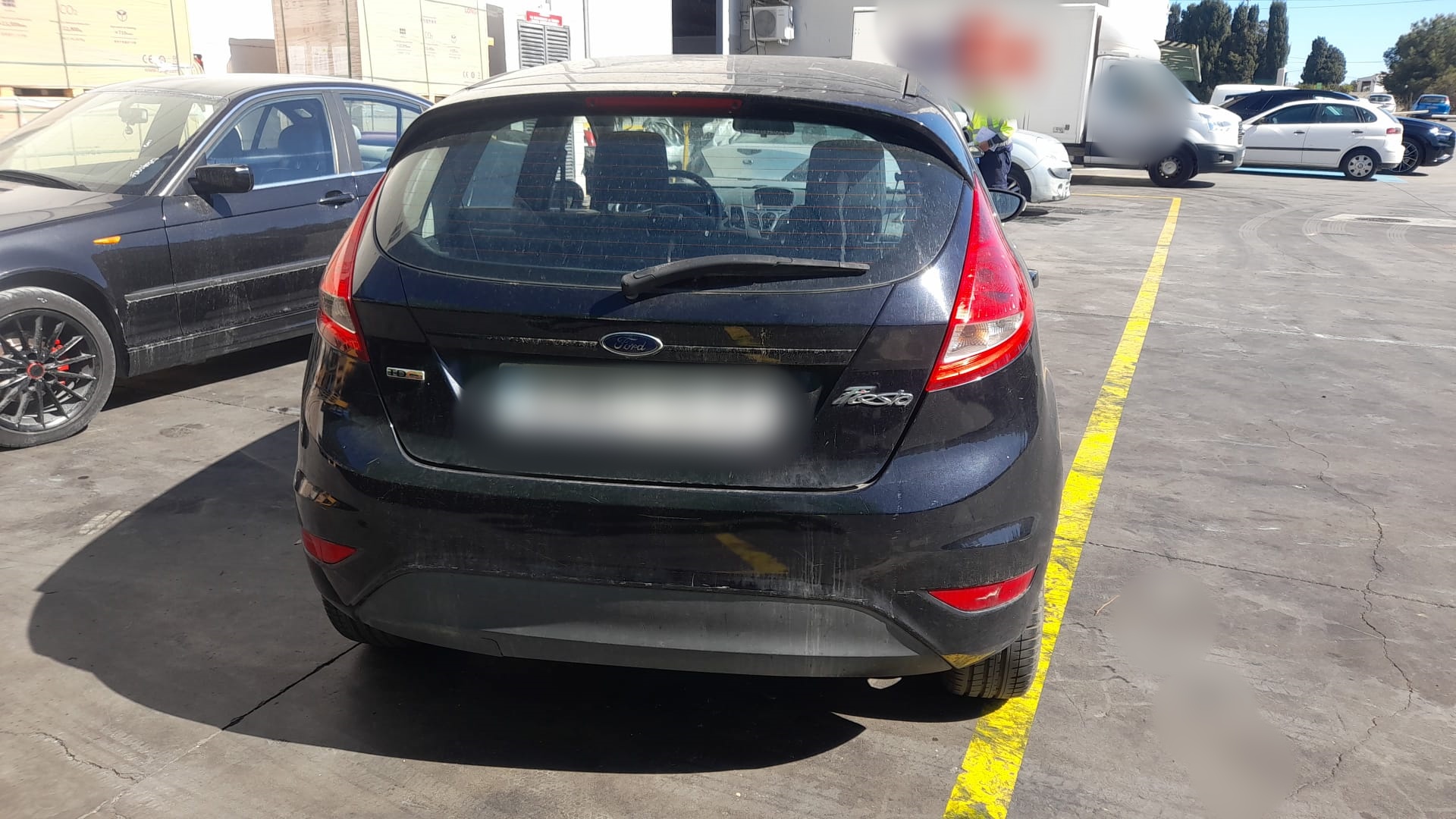 KIA Fiesta 5 generation (2001-2010) Преден ляв калник 1777181 23617450