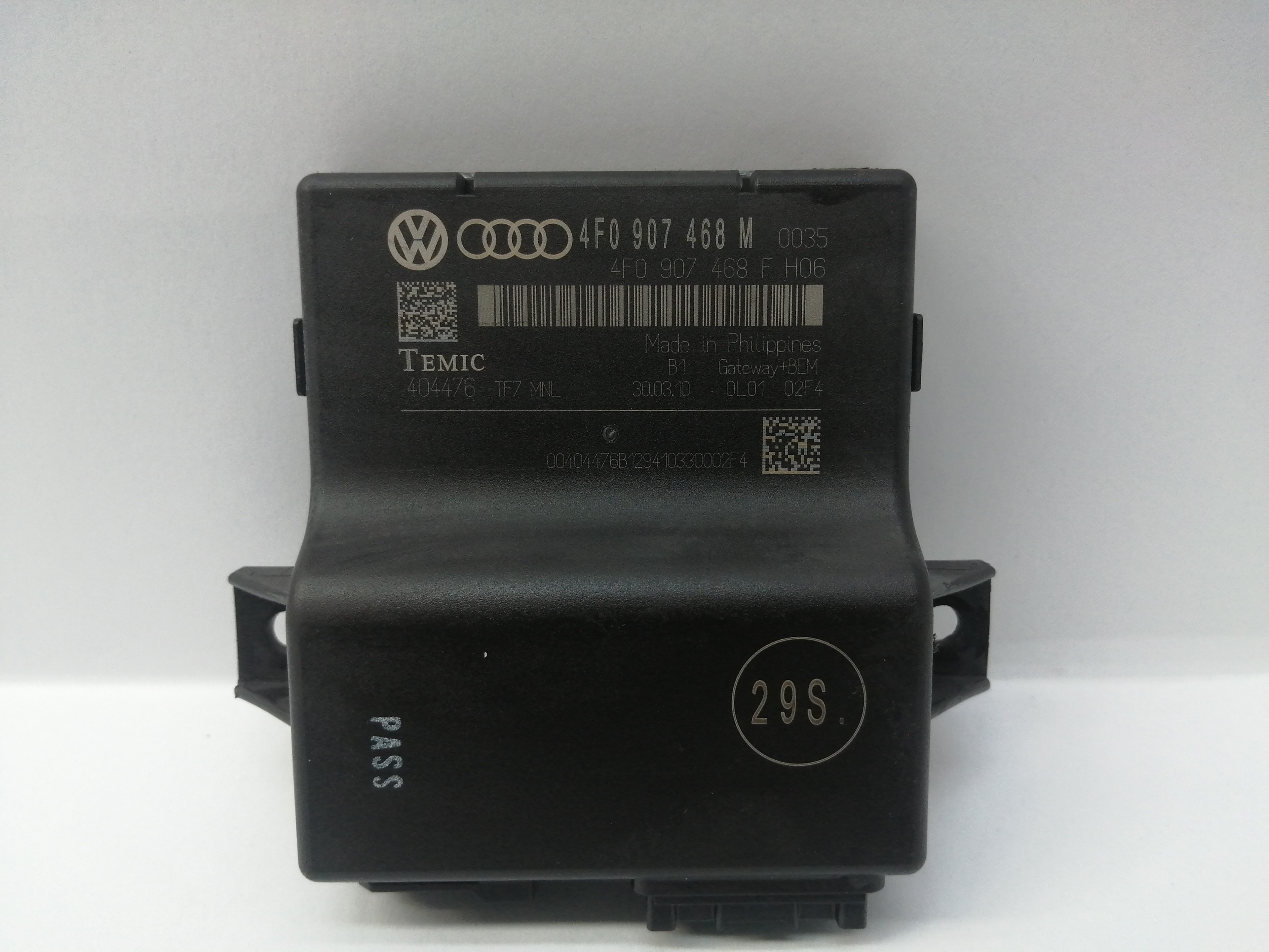 AUDI Q7 4L (2005-2015) Άλλες Μονάδες Ελέγχου 4F0907468M,4F0907468M 24015681