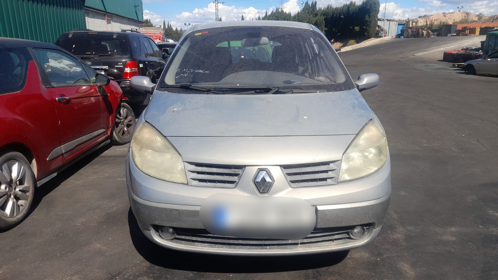 RENAULT Scenic 2 generation (2003-2010) Unitate de control comutator faruri 8200127727, 61880051 25058501