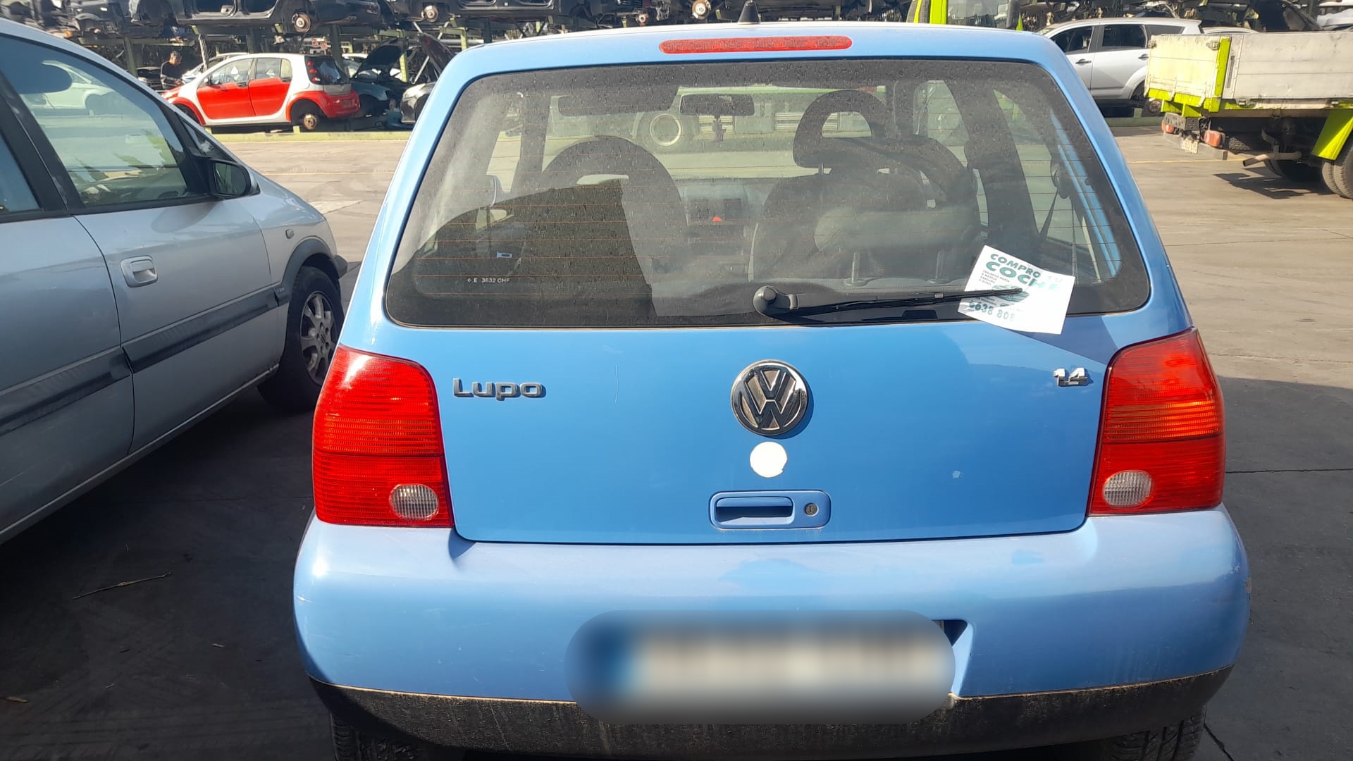 VOLKSWAGEN Lupo 6X (1998-2005) Venstre foran dør 6X3831051AK 25196346