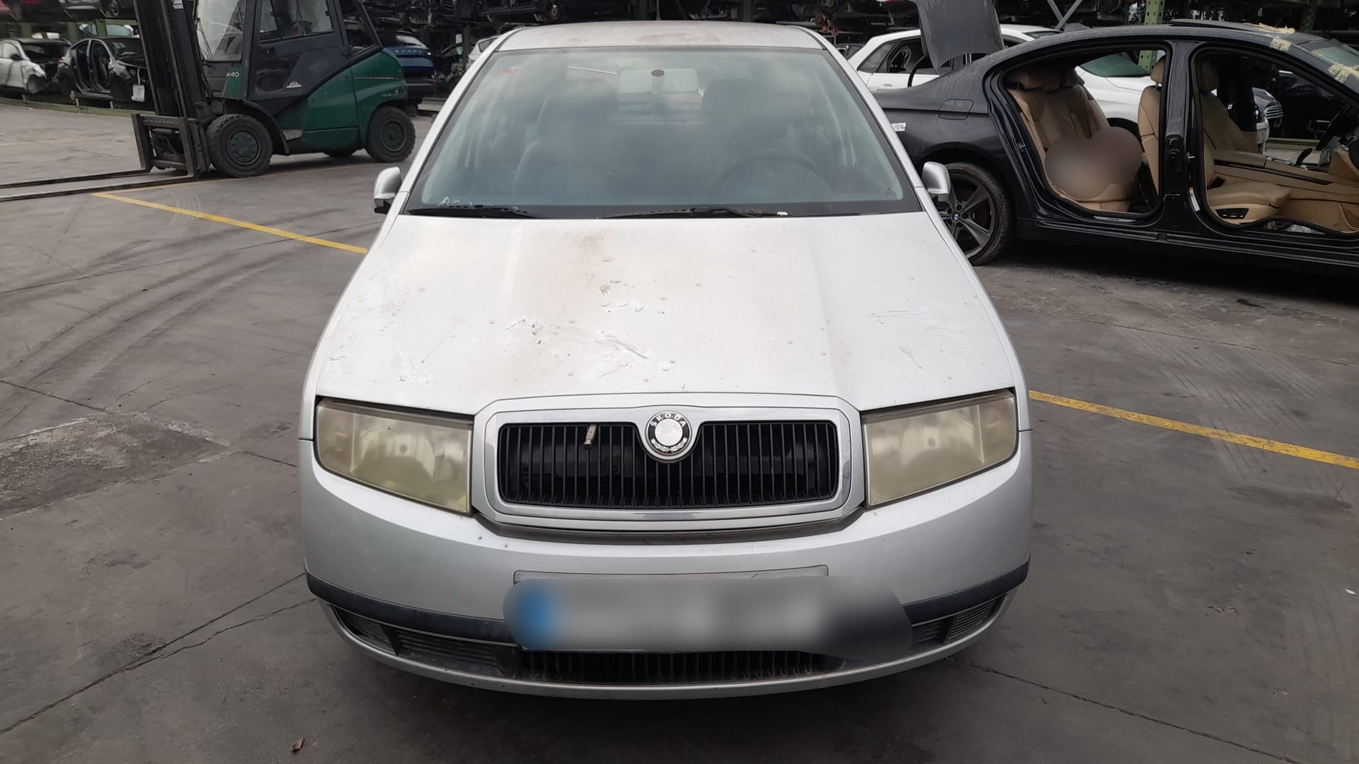 SKODA Fabia 6Y (1999-2007) Дверь задняя правая 6Y6833056 18587132