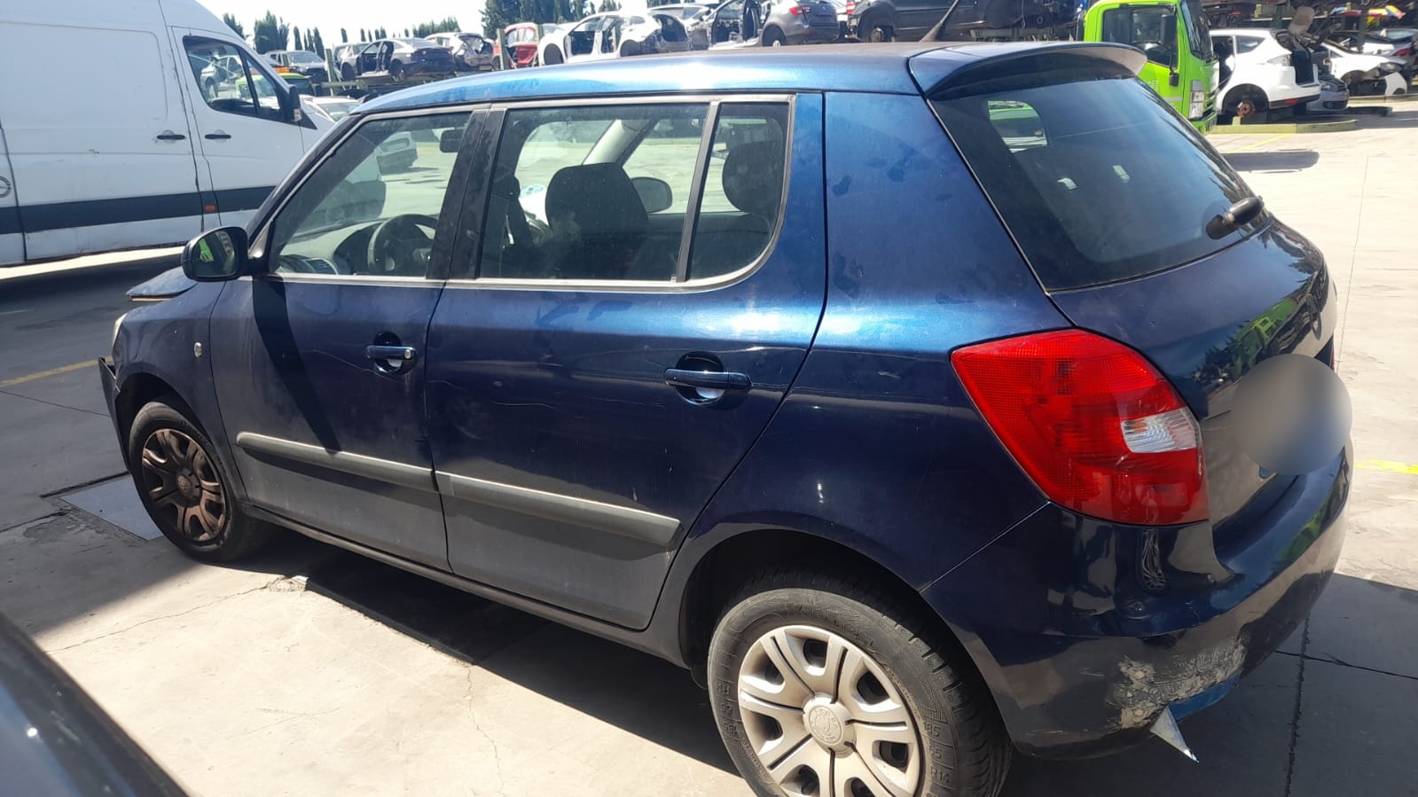 SKODA Fabia 2 generation  (2010-2014) Axul butuc roți dreapta față 6Q0407256AC 25690768