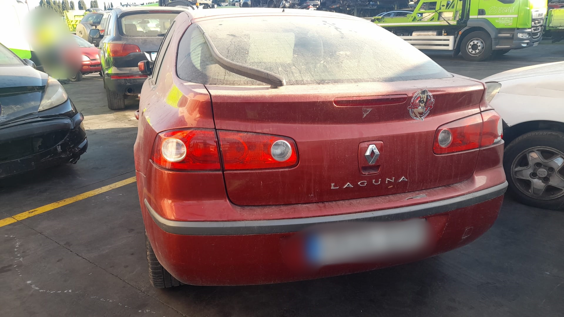 RENAULT Laguna 2 generation (2001-2007) Bal első ajtó ablakemelője 8200722832 23552656