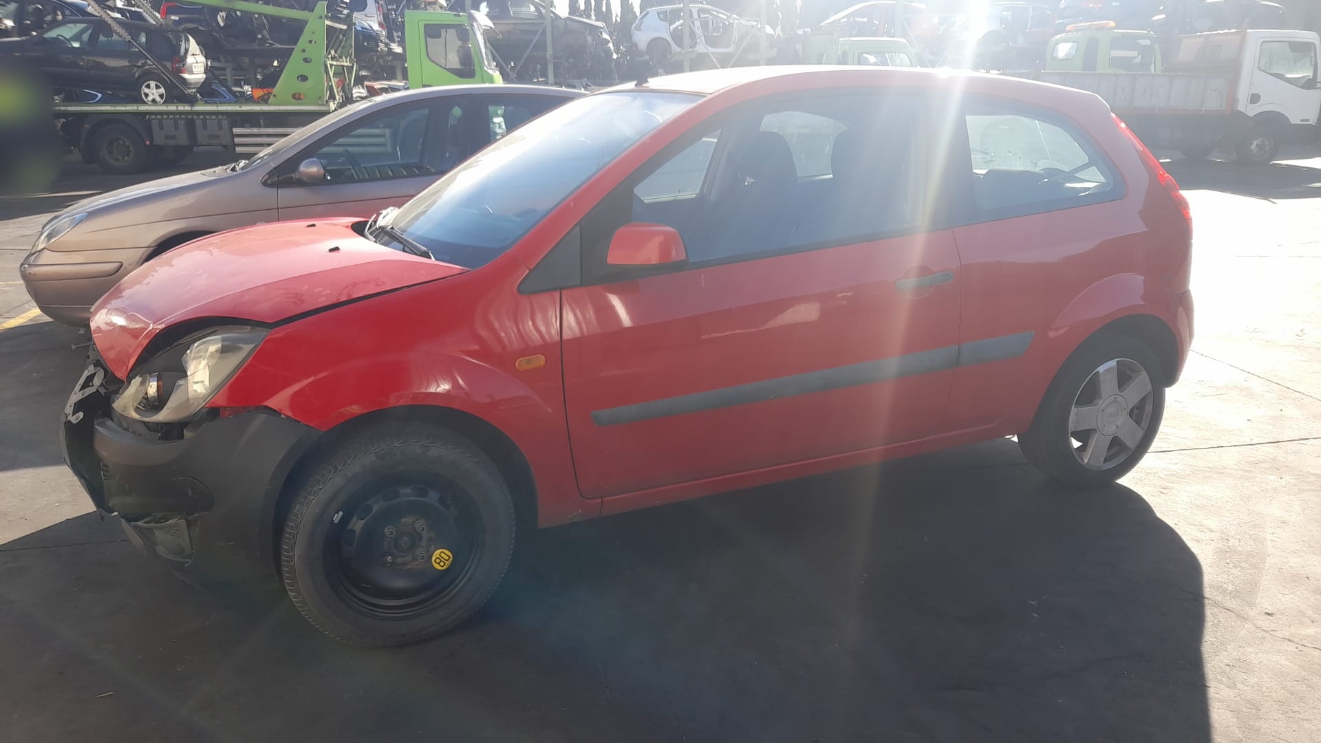 RENAULT Fiesta 5 generation (2001-2010) Hátsó lökhárító 1375906 23700990