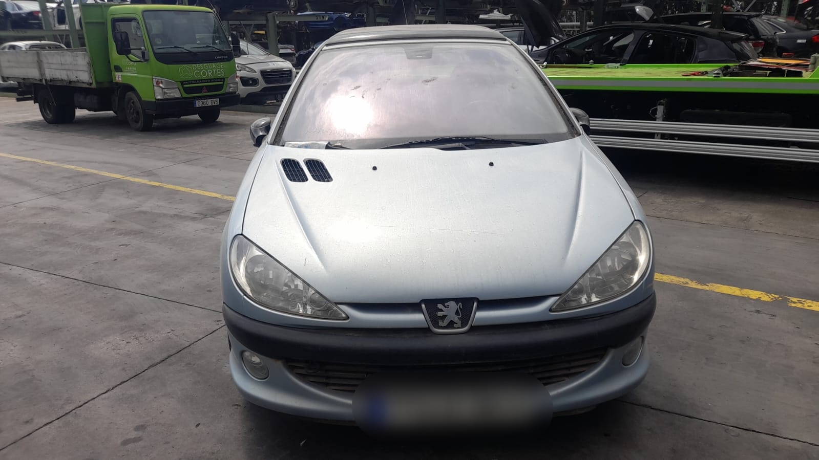 PEUGEOT 206 1 generation (1998-2009) Ліве бічне дзеркало 8149KY 26539245